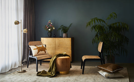 Floor lamps in a variety of styles