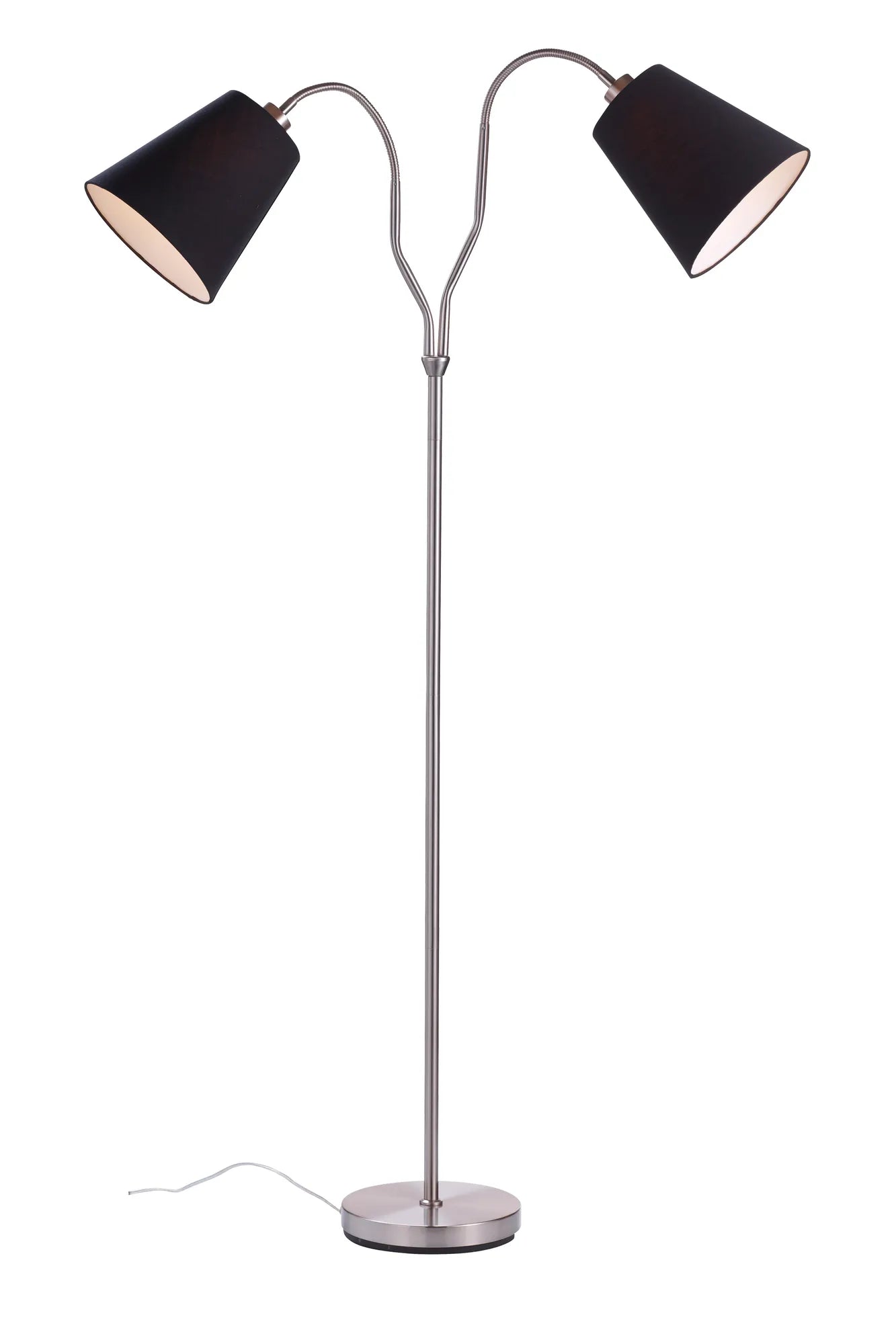 Modena stål golvlampa 105248 | Modena steel floor lamp 105248 | Modena Stahl Stehlampe 105248