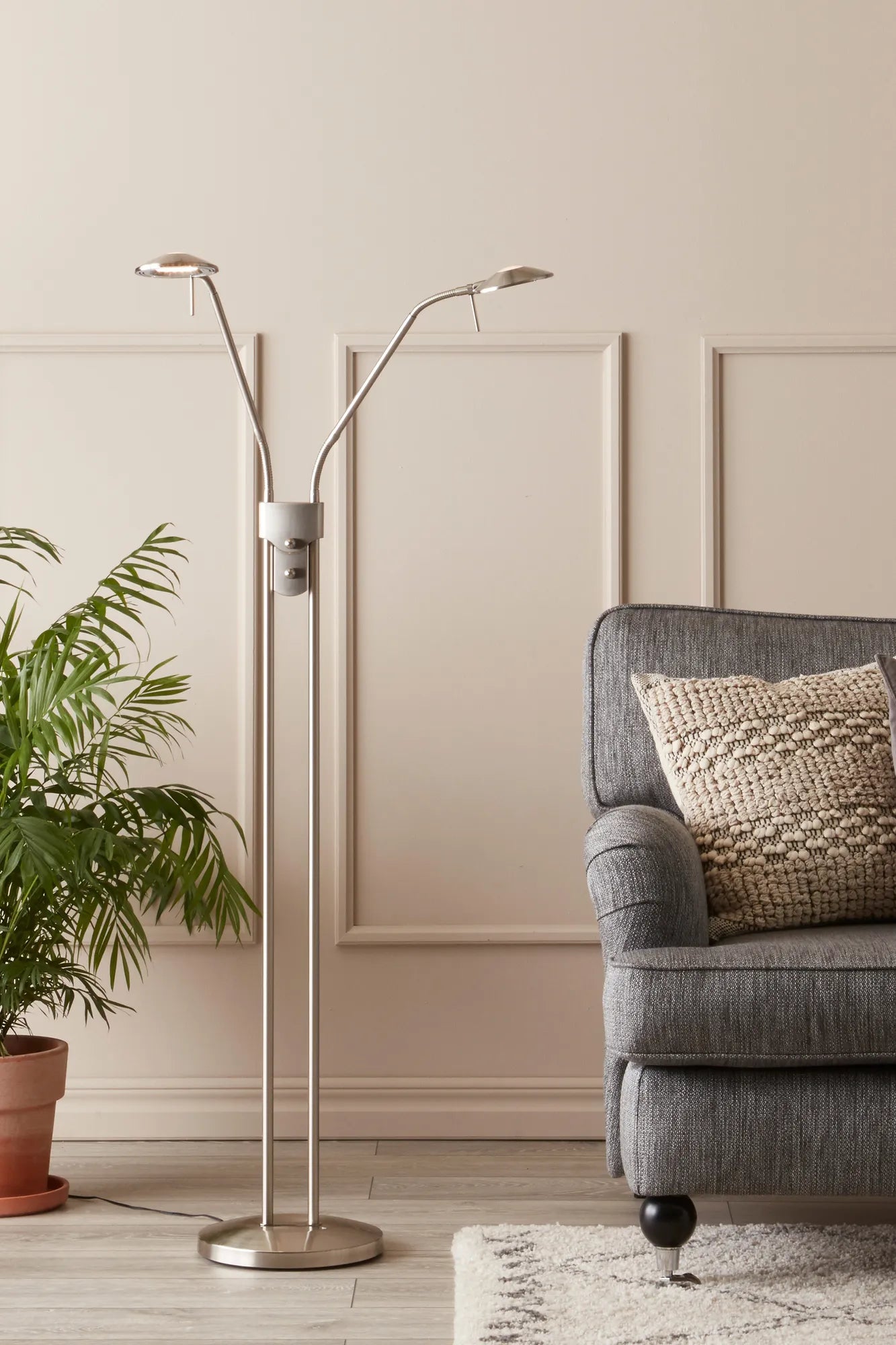 Hudson stål golvlampa belysning | Hudson steel floor lamp | Hudson Stahl Stehlampe