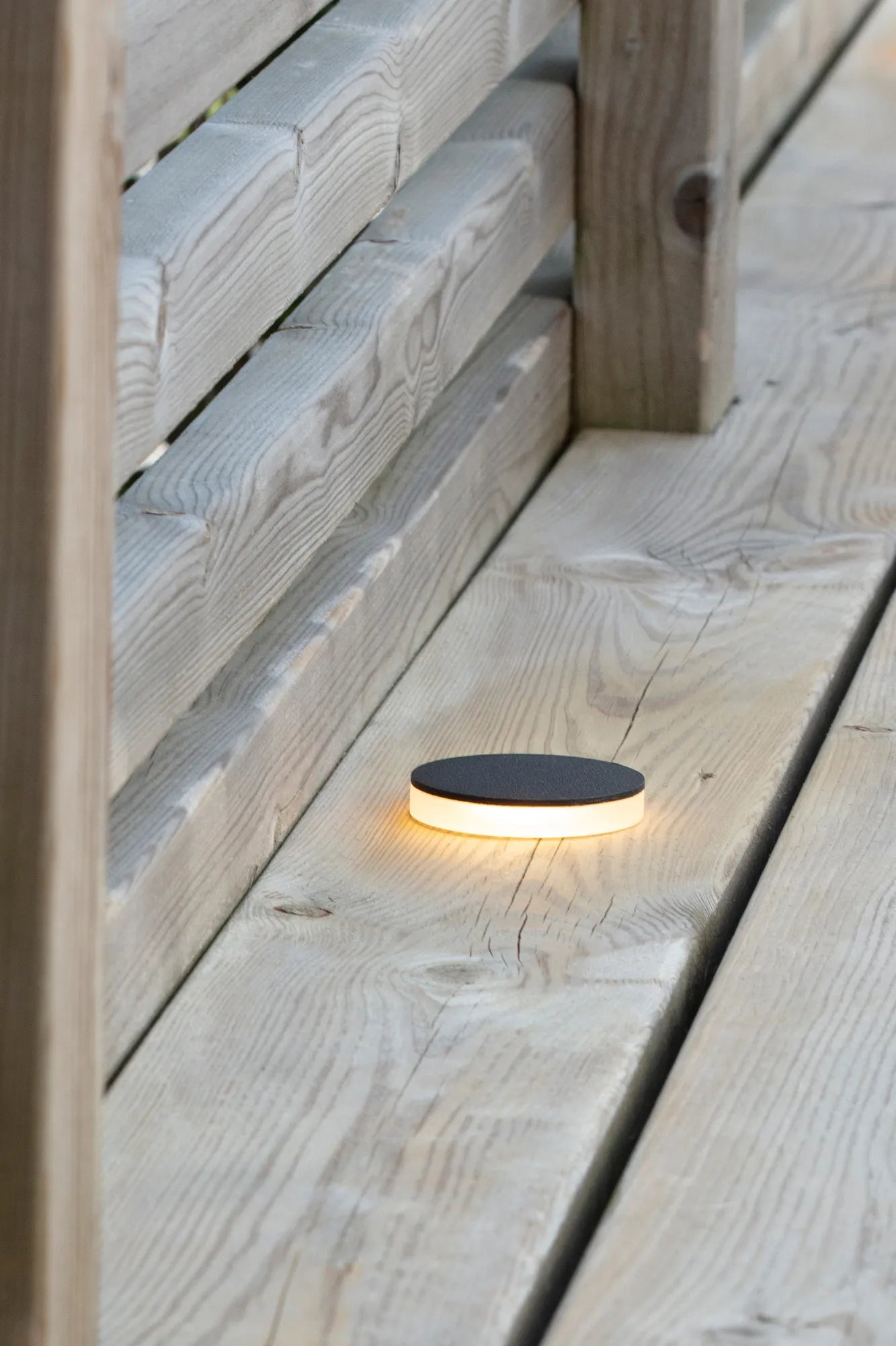 Garden 24 Altanspotlight Svart 3W Aluminiumdisk