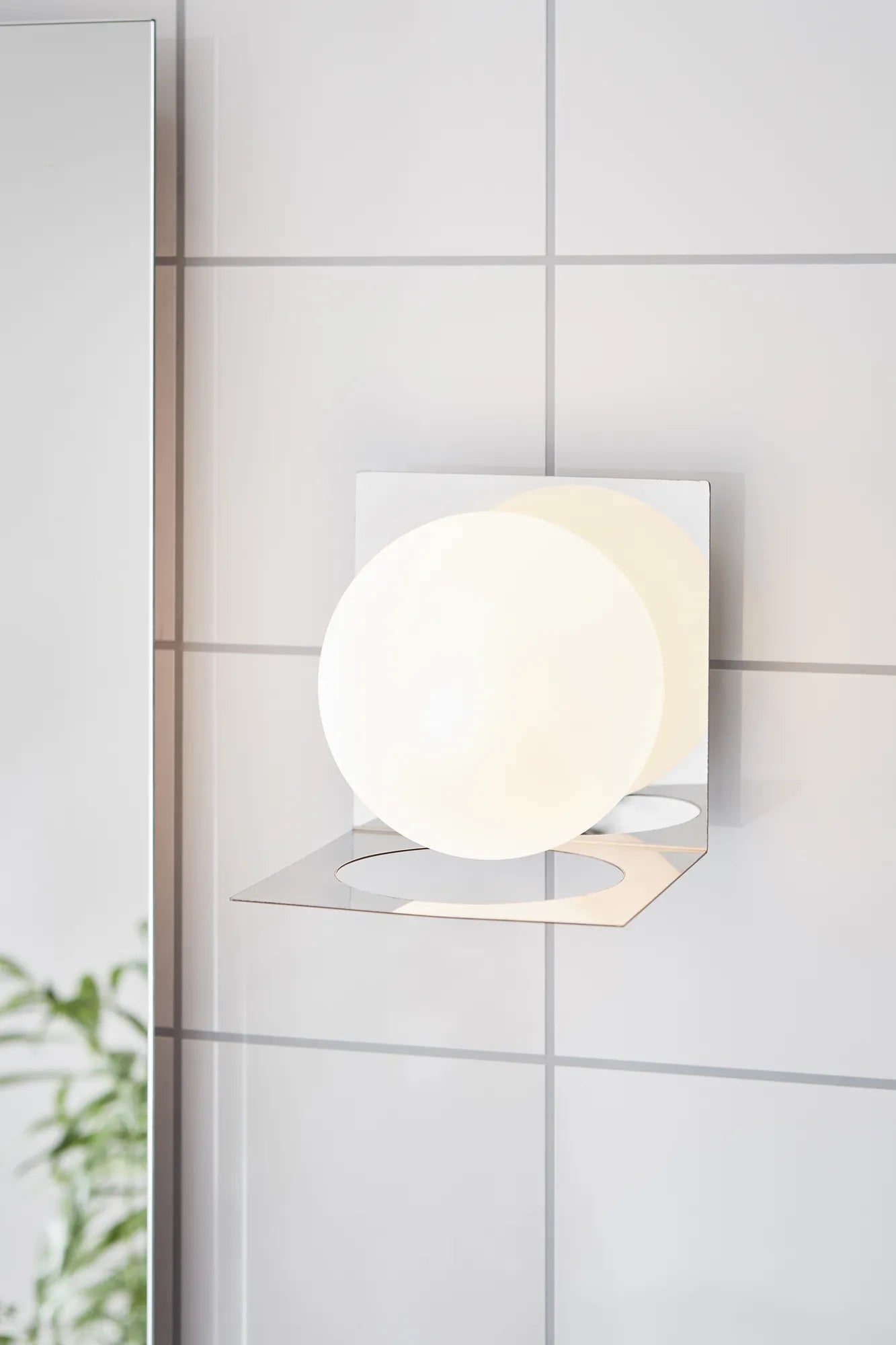 Zenit krom vägglampa skandinavisk design | Zenit chrome wall lamp | Zenit Chrom Wandleuchte skandinavisches Design