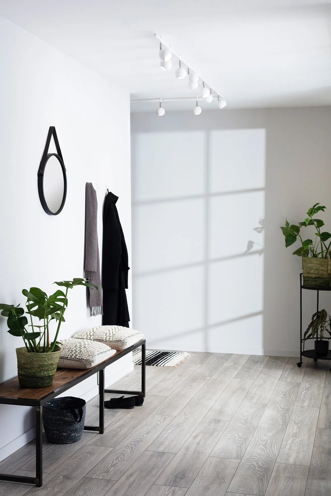 Expand vit taklampa 50 cm belysning stilren belysning | Expand white | Expand weiß Pendelleuchte minimalistische Beleuchtung