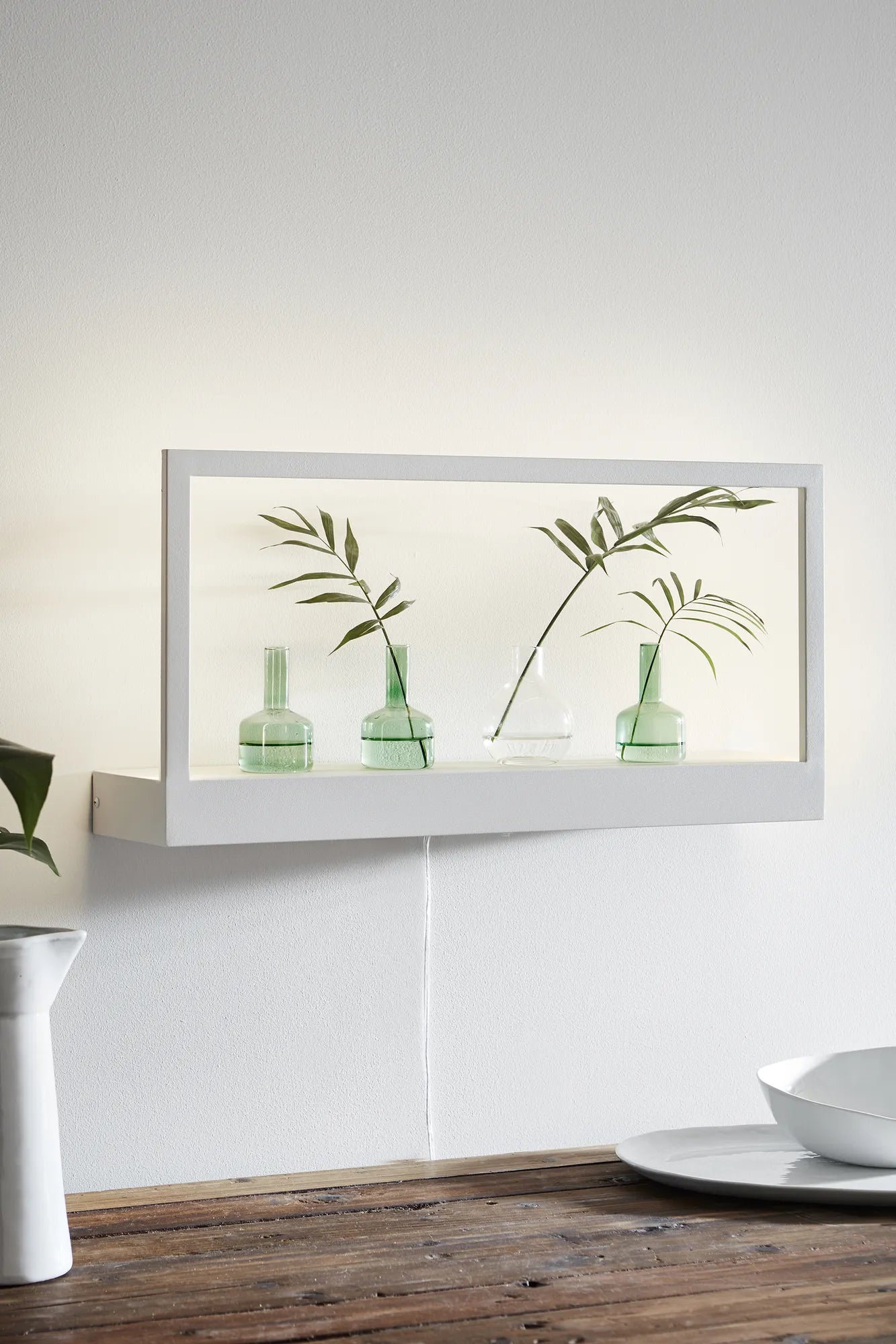 Pablo vit vägglampa belysning | Pablo white wall lamp | Pablo weiß Wandleuchte