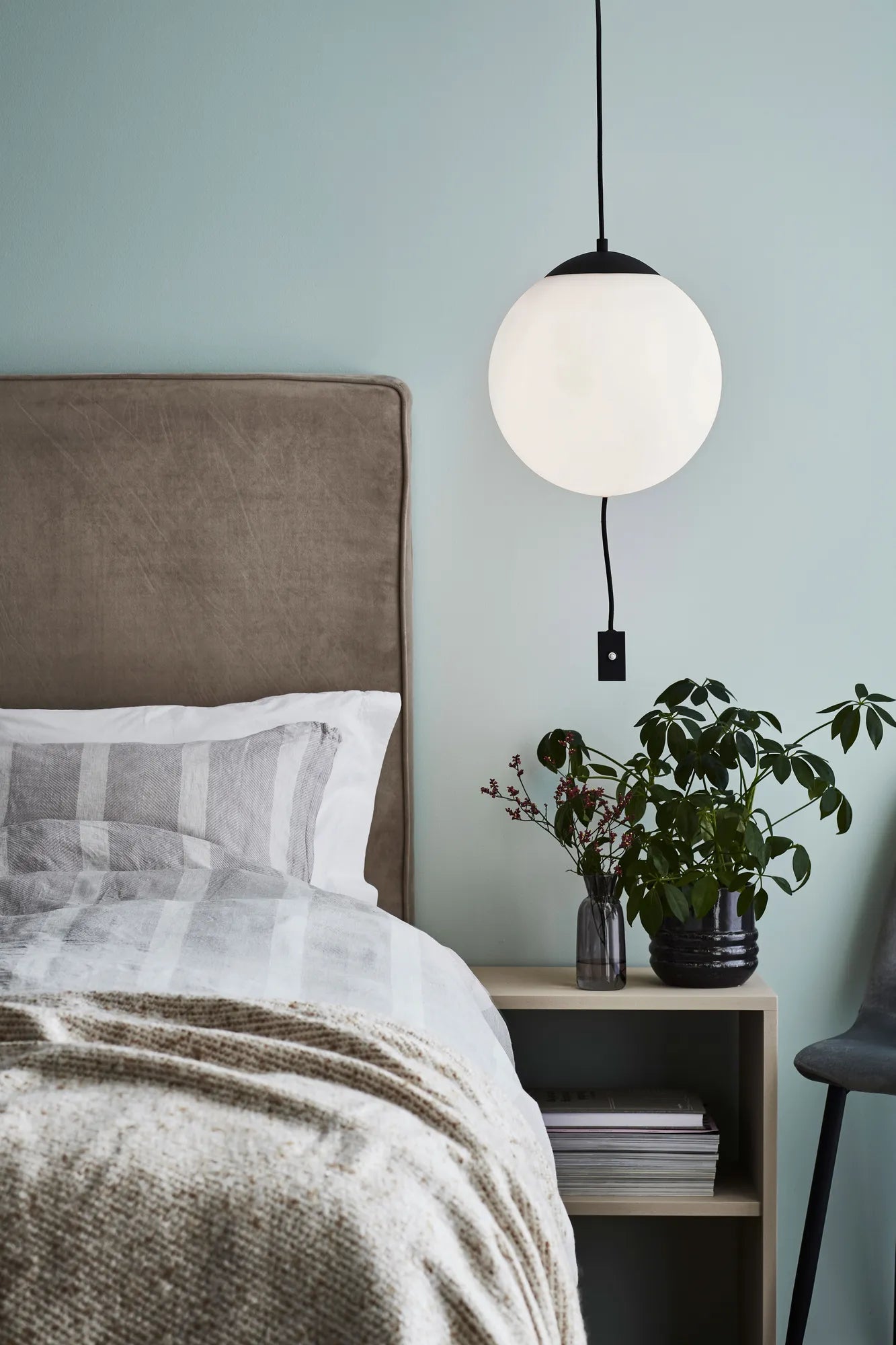 Here vit taklampa belysning | Here white pendant lamp | Here weiß Pendelleuchte