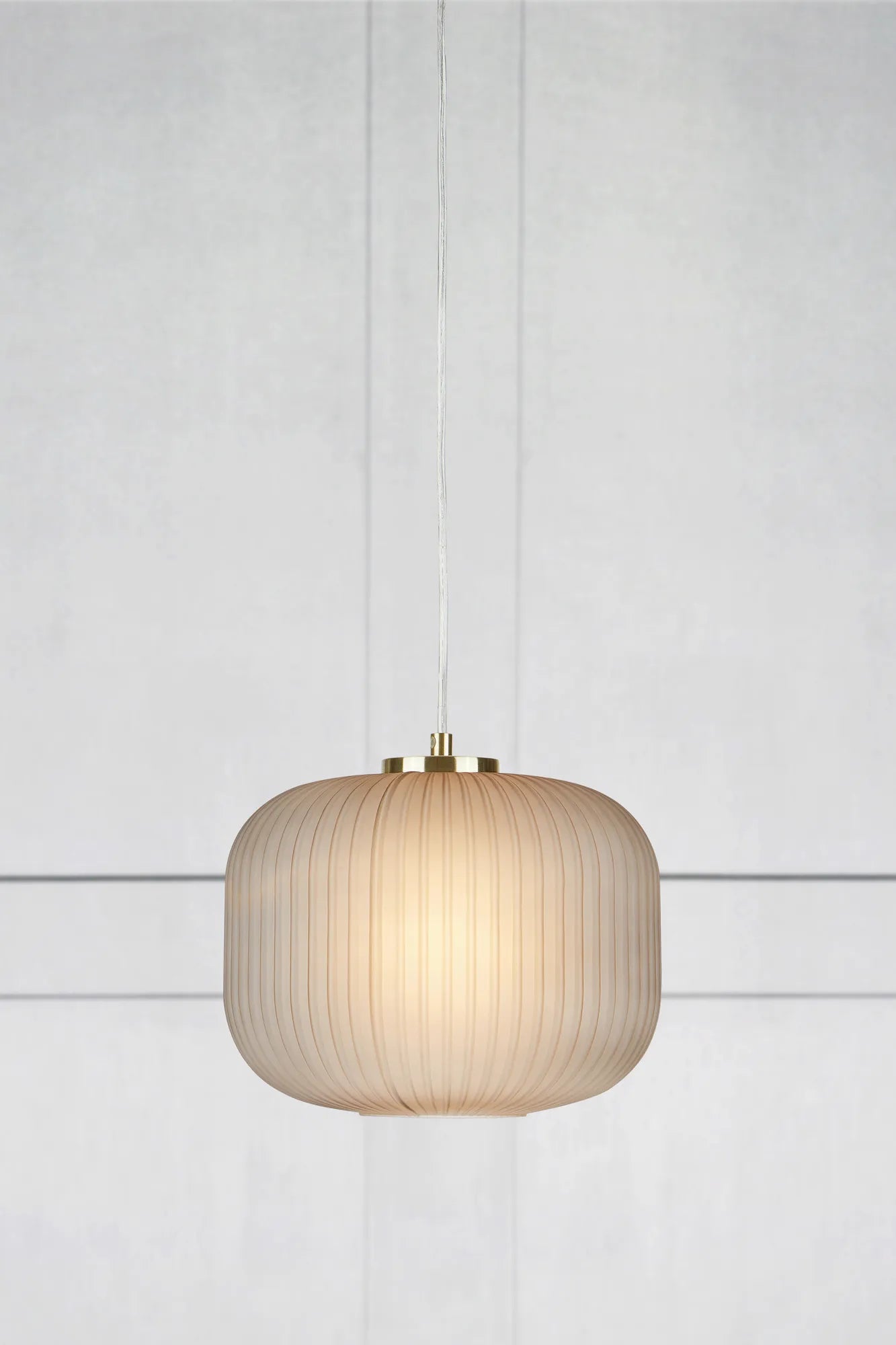 Sober Deckenlampe Messing/Rauch