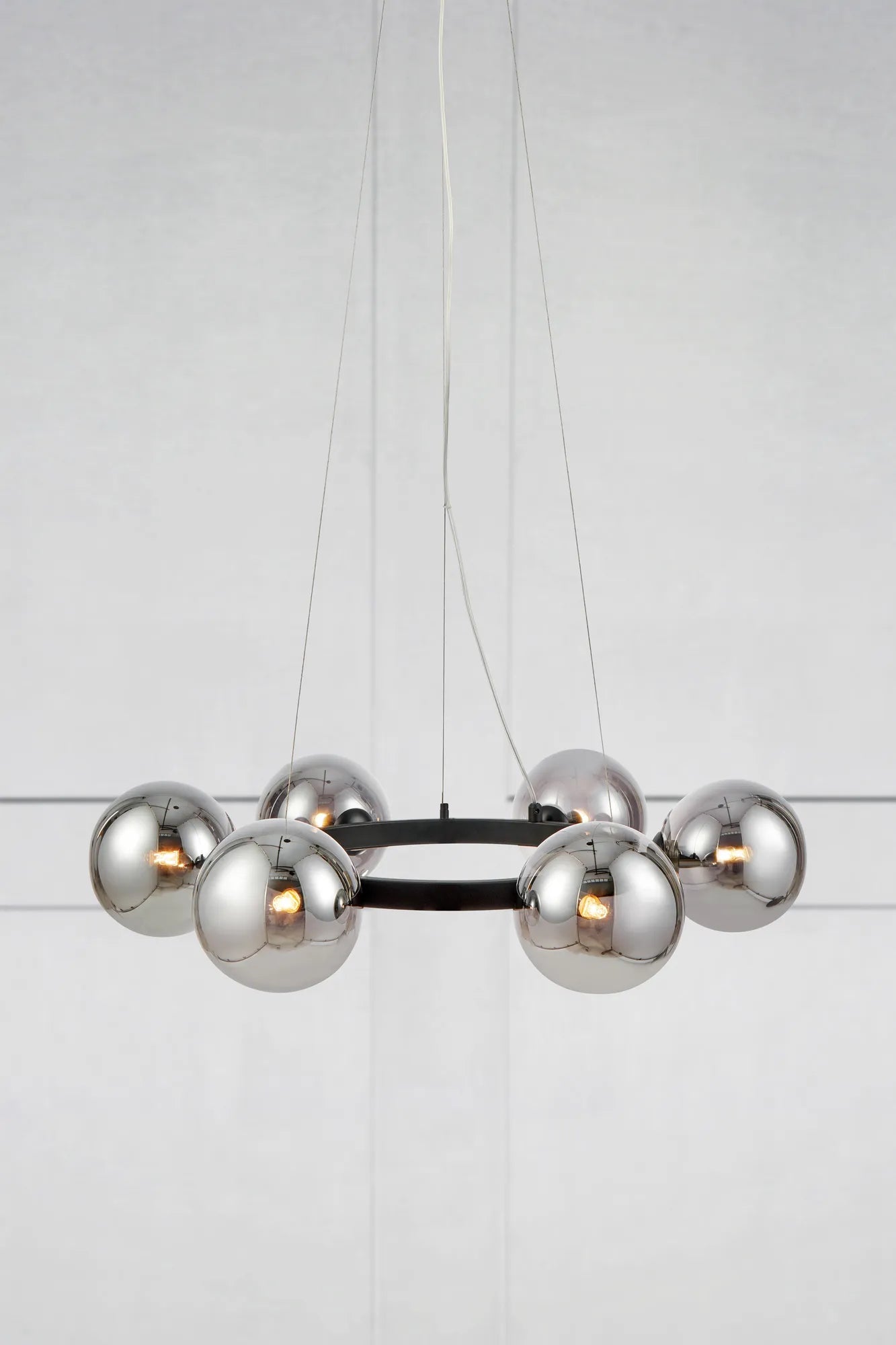 Circle svart taklampa stilren belysning | Circle black pendant | Circle schwarz Pendelleuchte minimalistische Beleuchtung