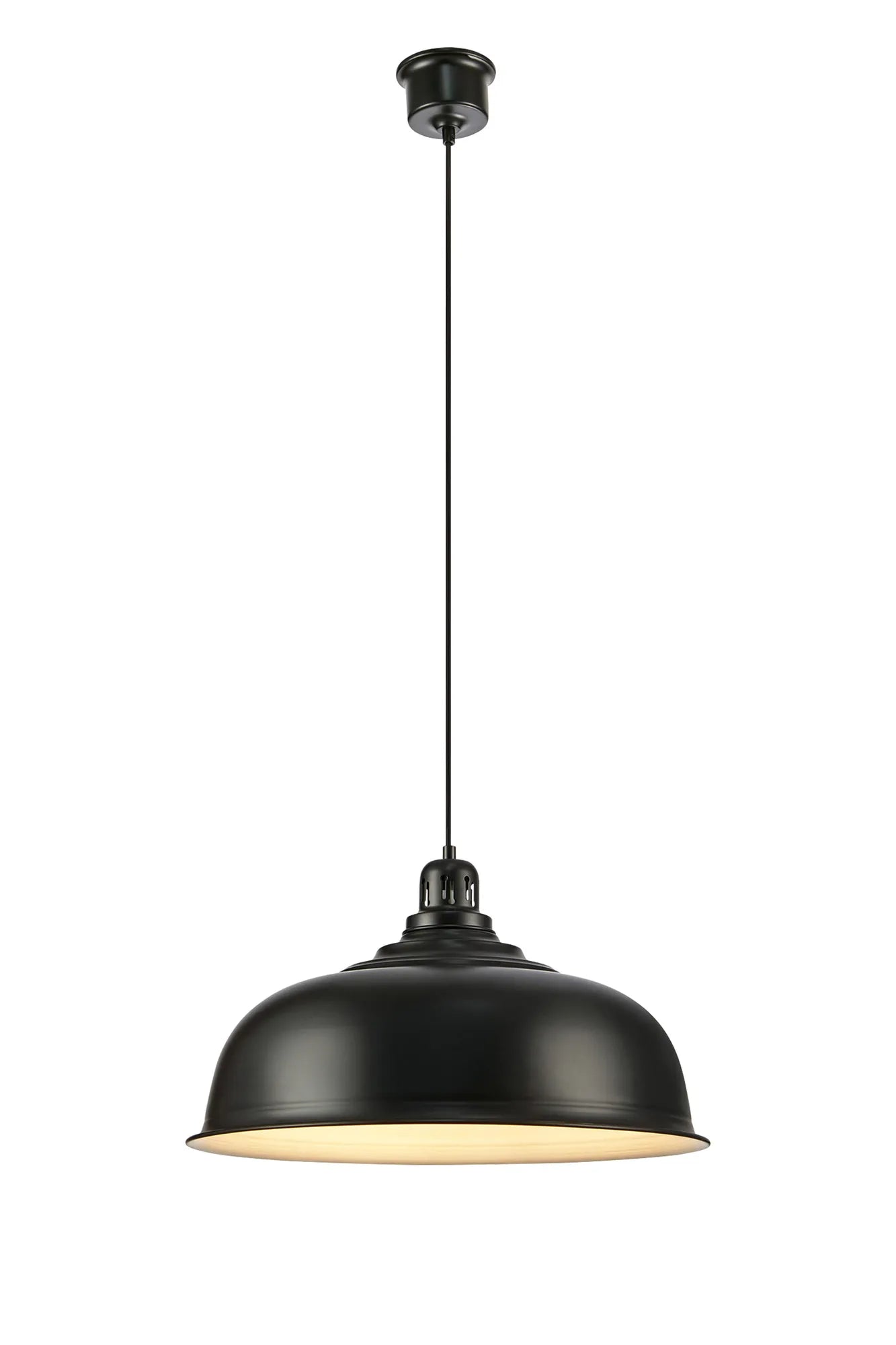 Port Küchenlampe Schwarz Groß