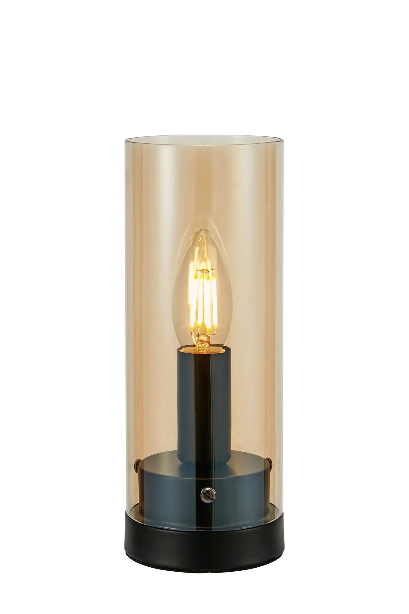 Post Tischlampe Bernstein 23 cm