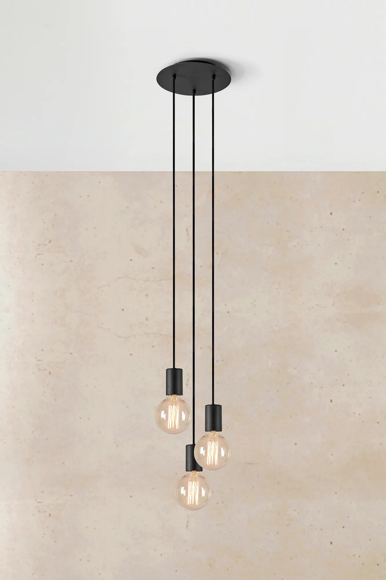 Cielo svart taklampa stilren belysning skandinavisk design | Cielo black pendant lamp Scandinavian design | Cielo schwarz