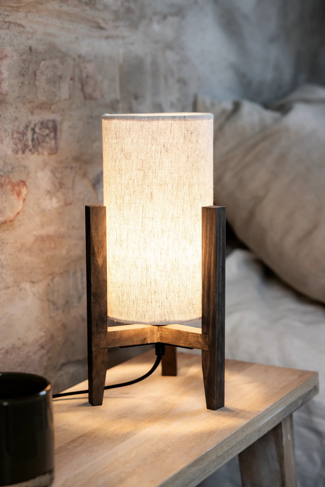 Eruca vit bordslampa 34 cm belysning | Eruca white table lamp | Eruca weiß Tischlampe