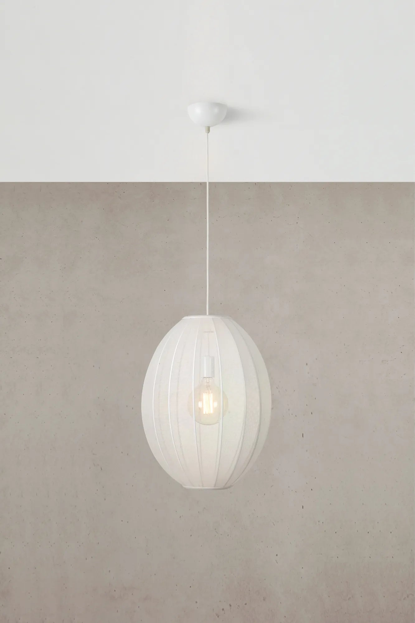 Florence vit taklampa 40 cm stilren belysning skandinavisk design | Florence white Scandinavian design | Florence weiß