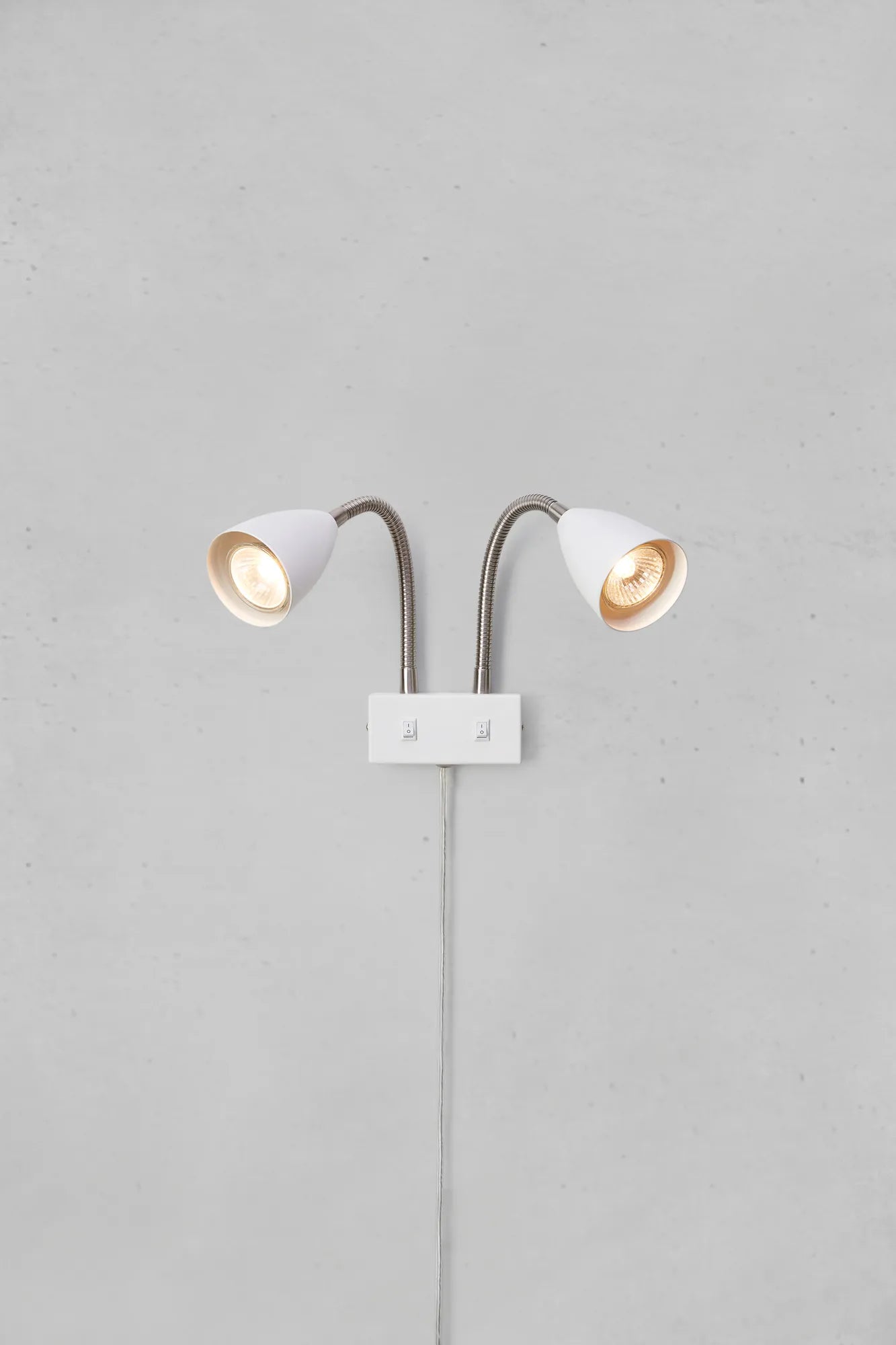 Ciro vit vägglampa stilren belysning | Ciro white wall lamp minimalist | Ciro weiß Wandleuchte minimalistische Beleuchtung