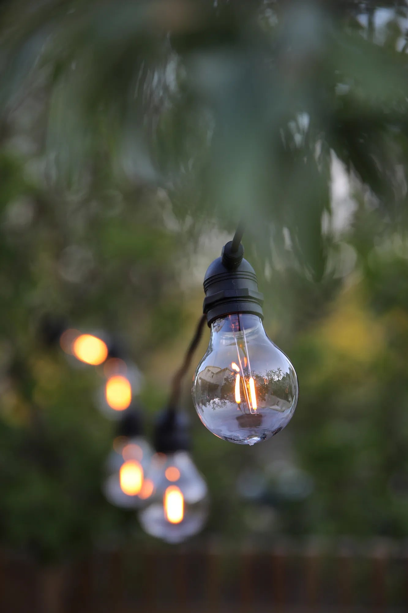 Link ljusslinga skandinavisk design stilren belysning | Link outdoor string lights minimalist lighting | Link Lichterkette