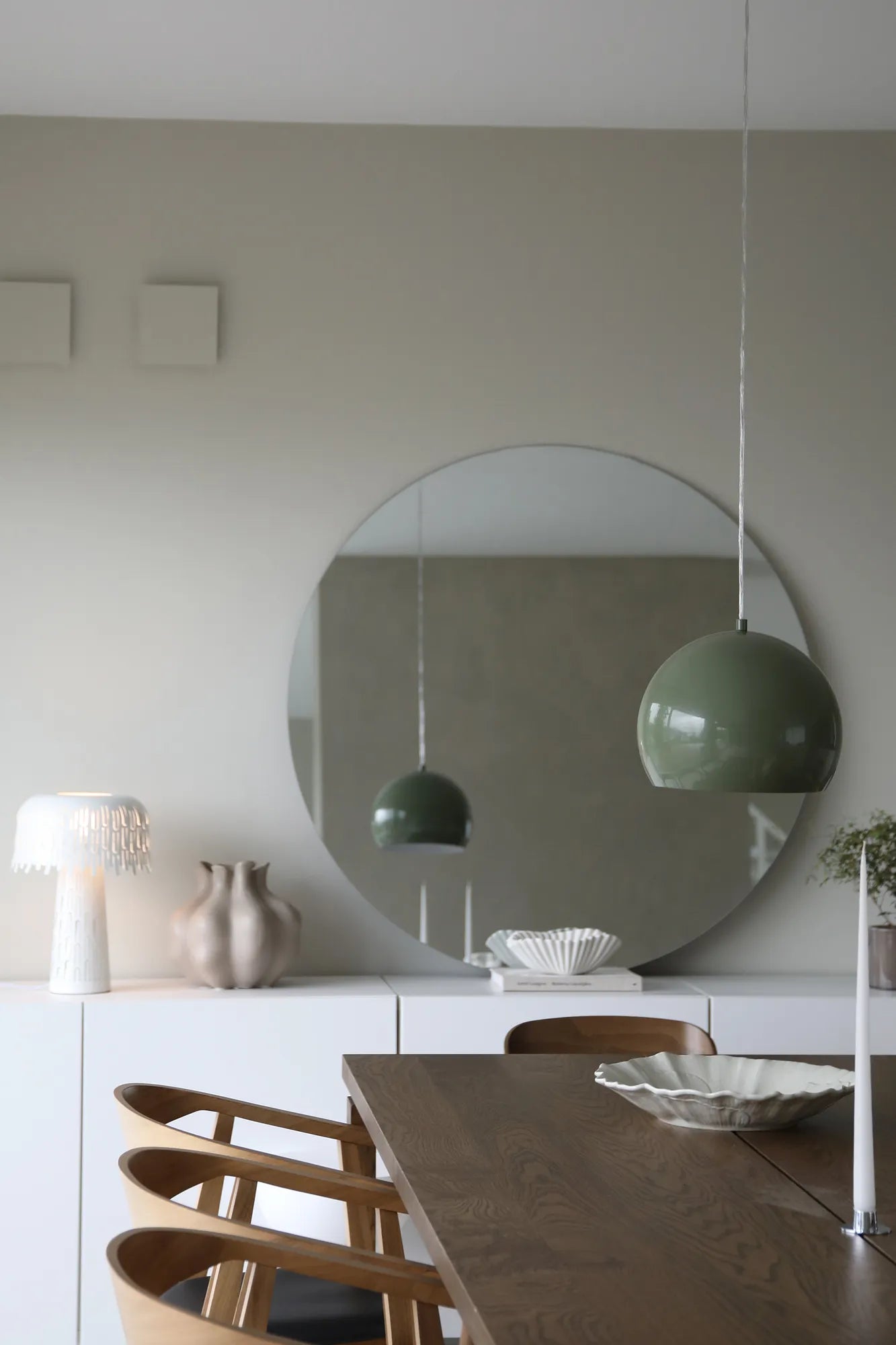 Pop grön taklampa 28 cm skandinavisk design | Pop green pendant lamp | Pop grün Pendelleuchte skandinavisches Design