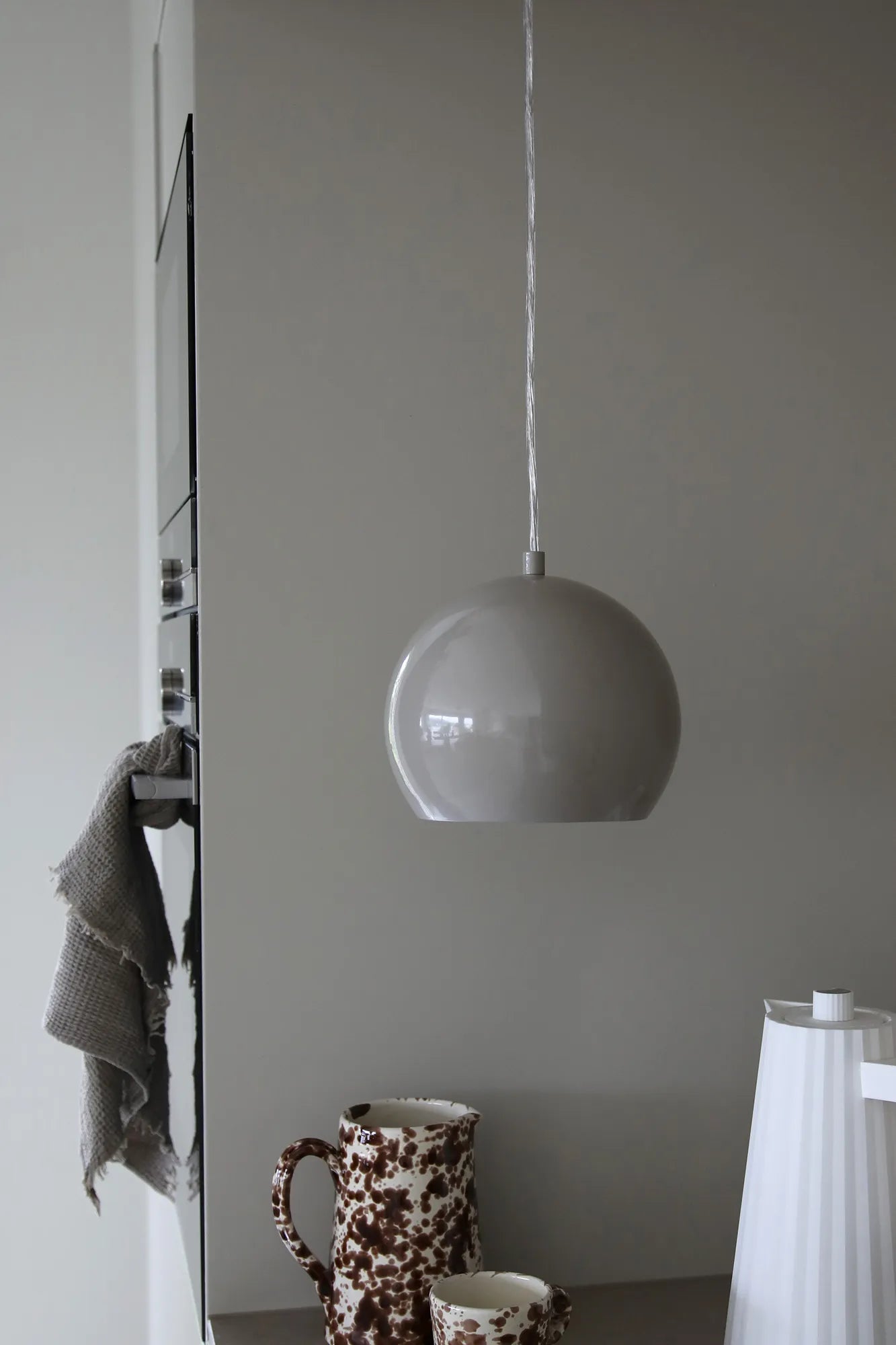 Pop grå taklampa 20 cm belysning | Pop grey pendant lamp | Pop grau Pendelleuchte