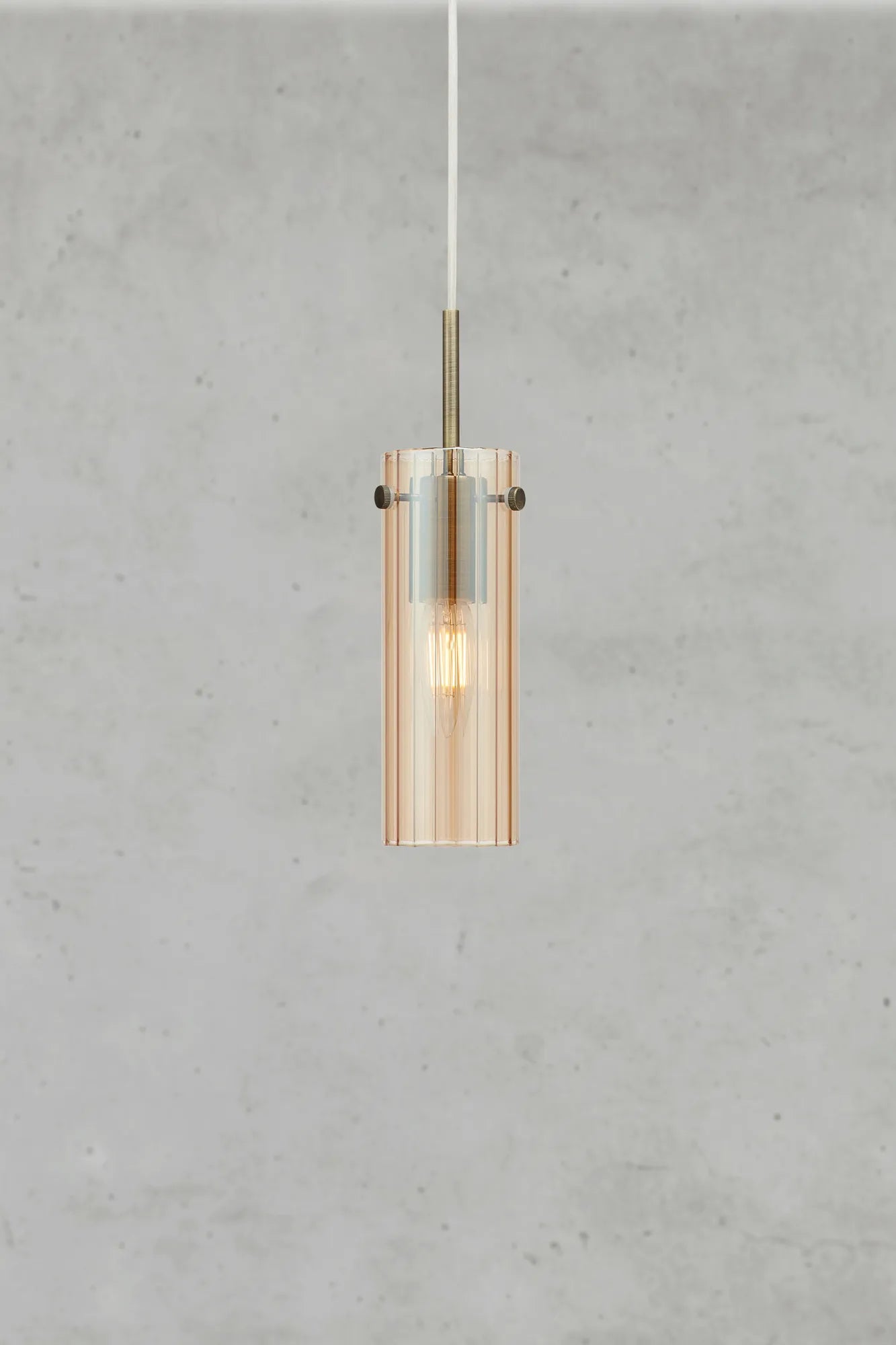 Tibia bärnsten fönsterlampa stilren belysning | Tibia amber | Tibia Bernstein Fensterleuchte minimalistische Beleuchtung