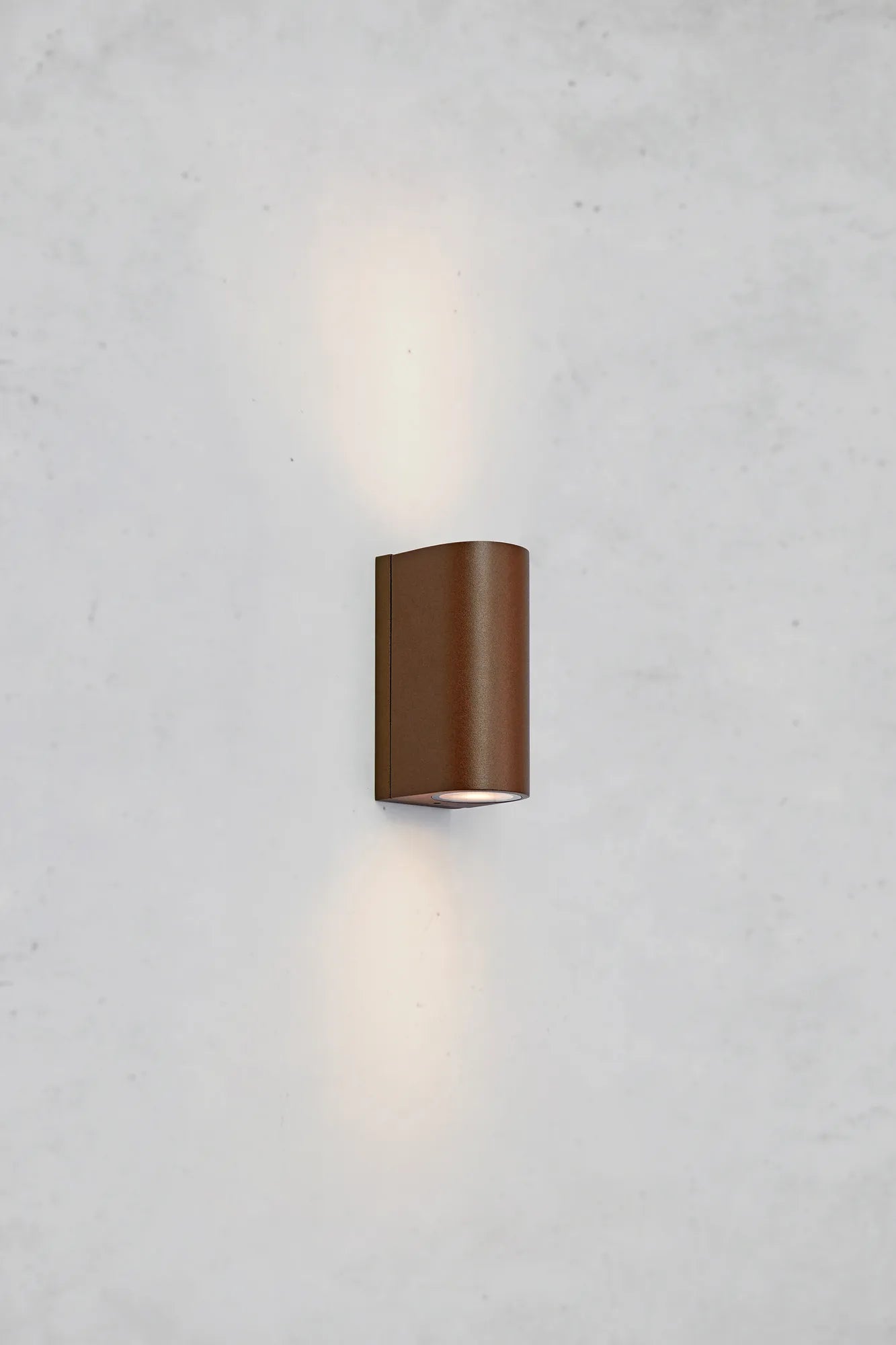 Alor Outdoor Wall Lamp Corten Double