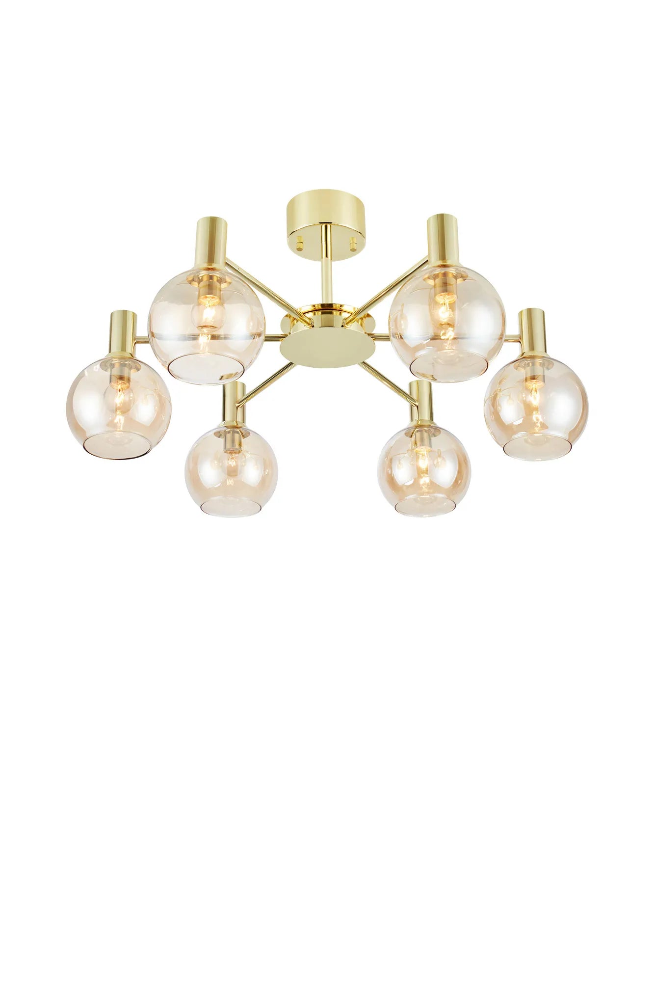 Ambra Plafond Mässing