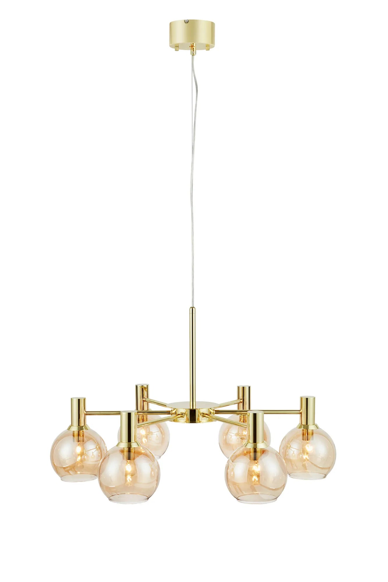 Ambra Taklampa Mässing