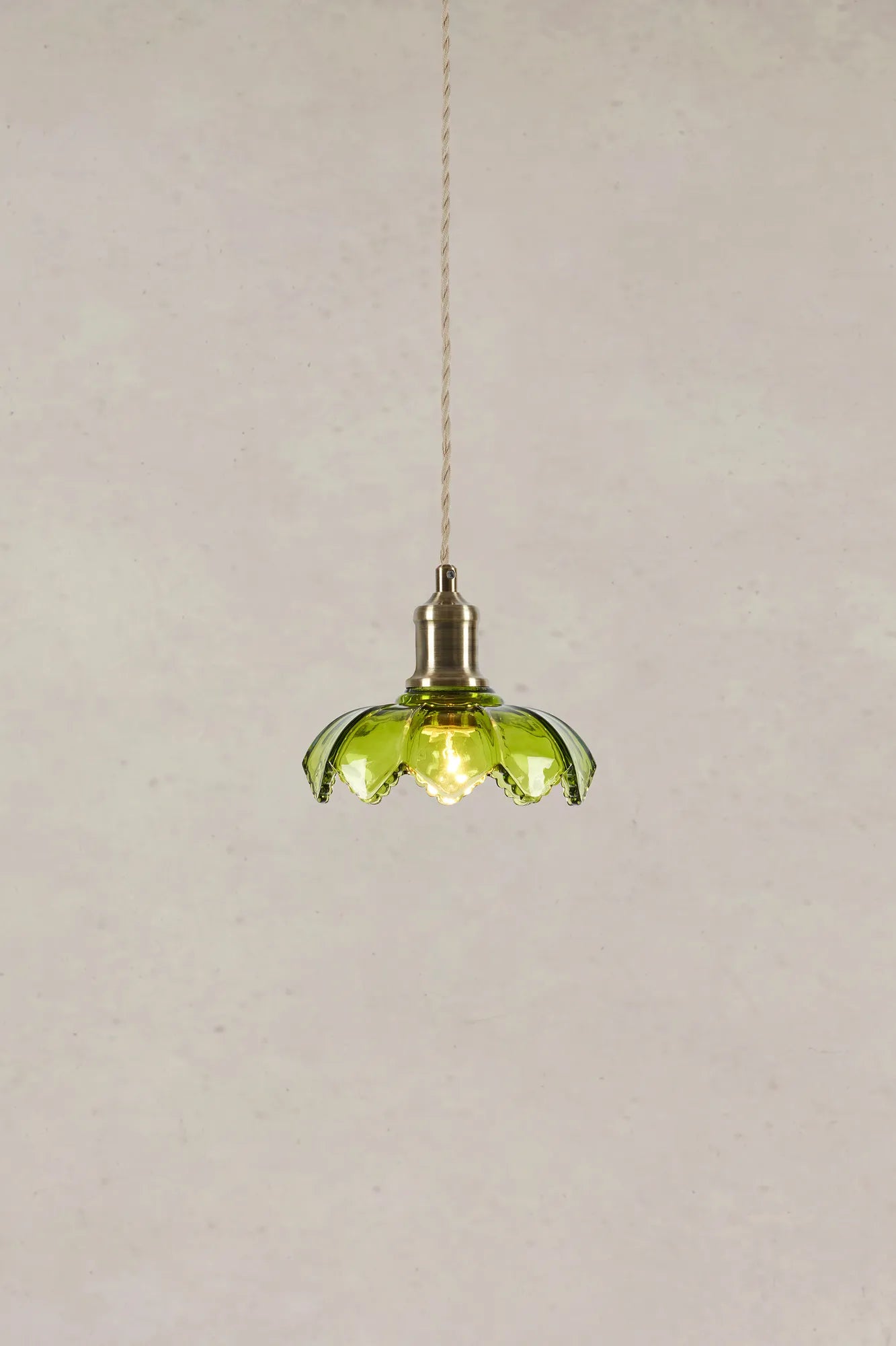 Curio Fönsterlampa Grön