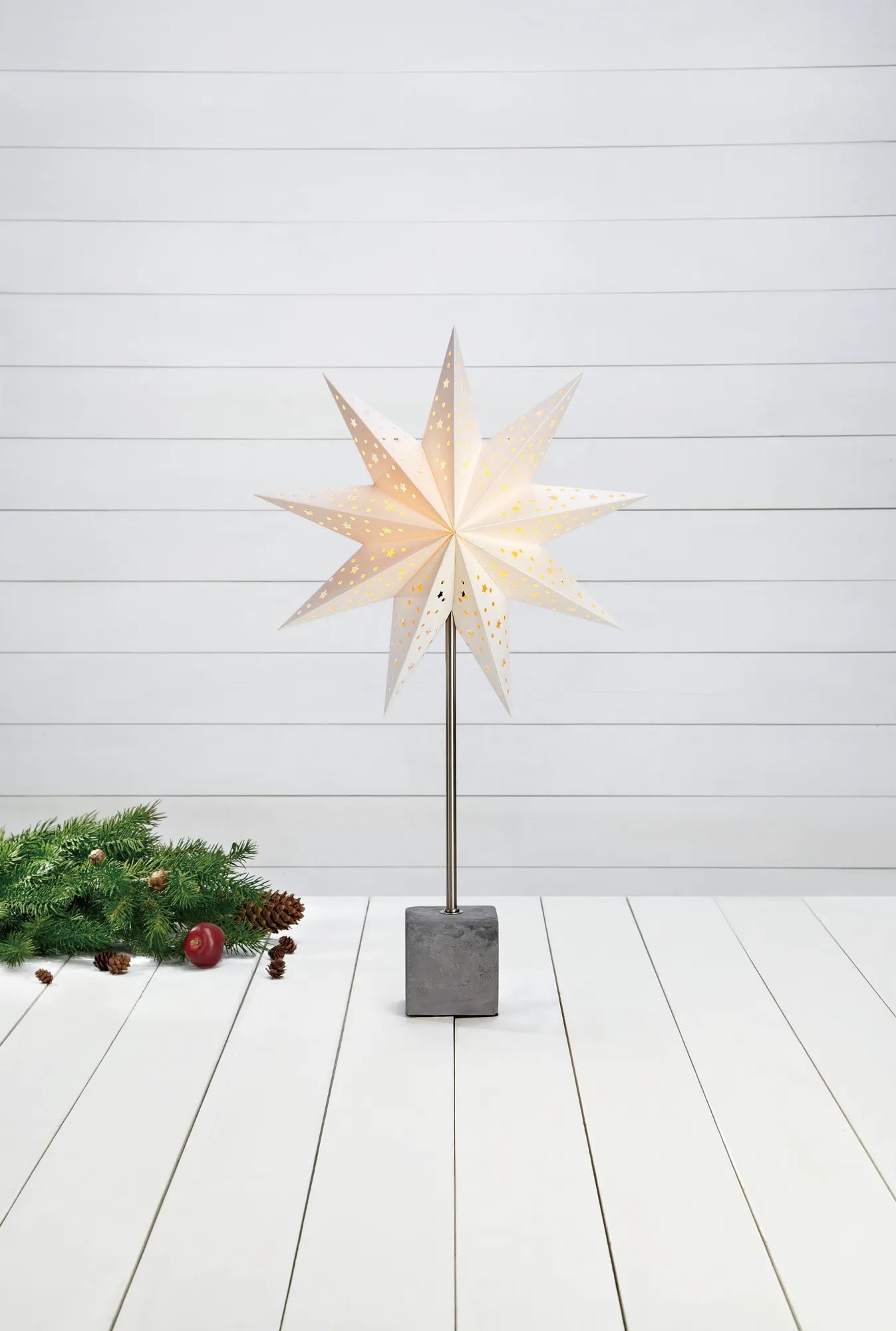 Hård Table Star White