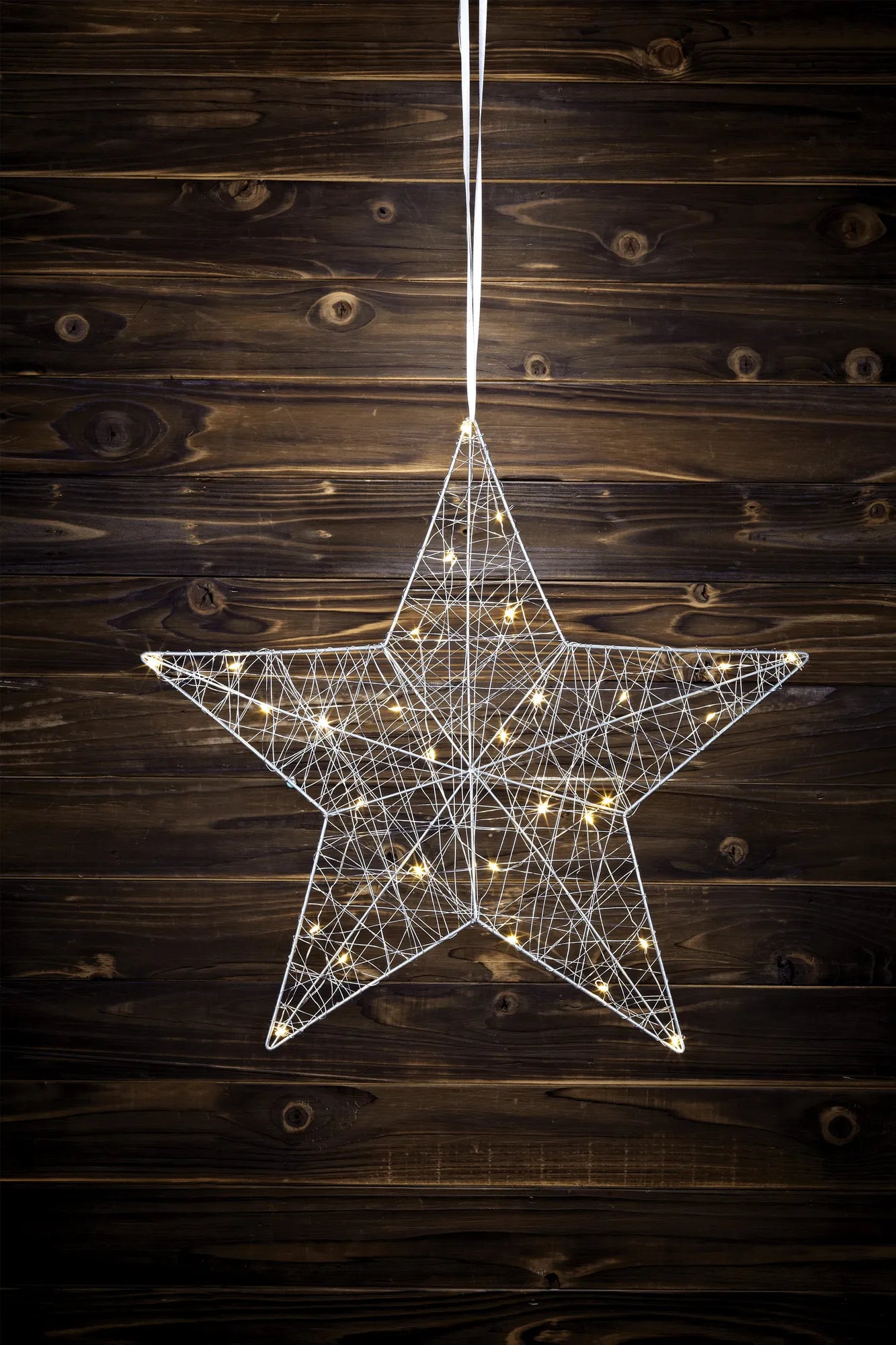 Artur silver julstjärna 50 cm julbelysning stilren belysning | Artur silver Christmas star light minimalist lighting | Artur