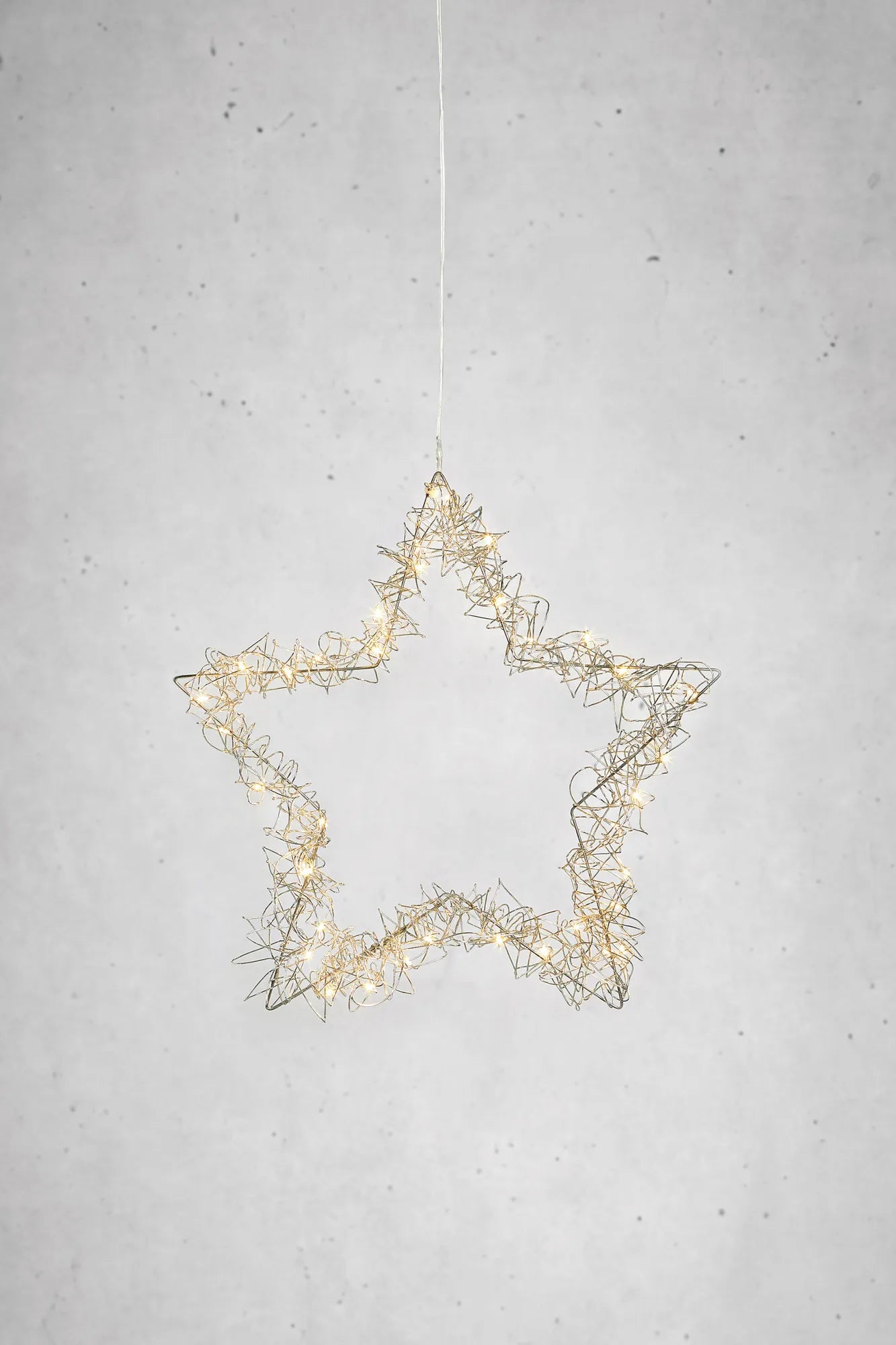 Martin silver julstjärna julbelysning stilren belysning | Martin silver Christmas star light minimalist lighting | Martin