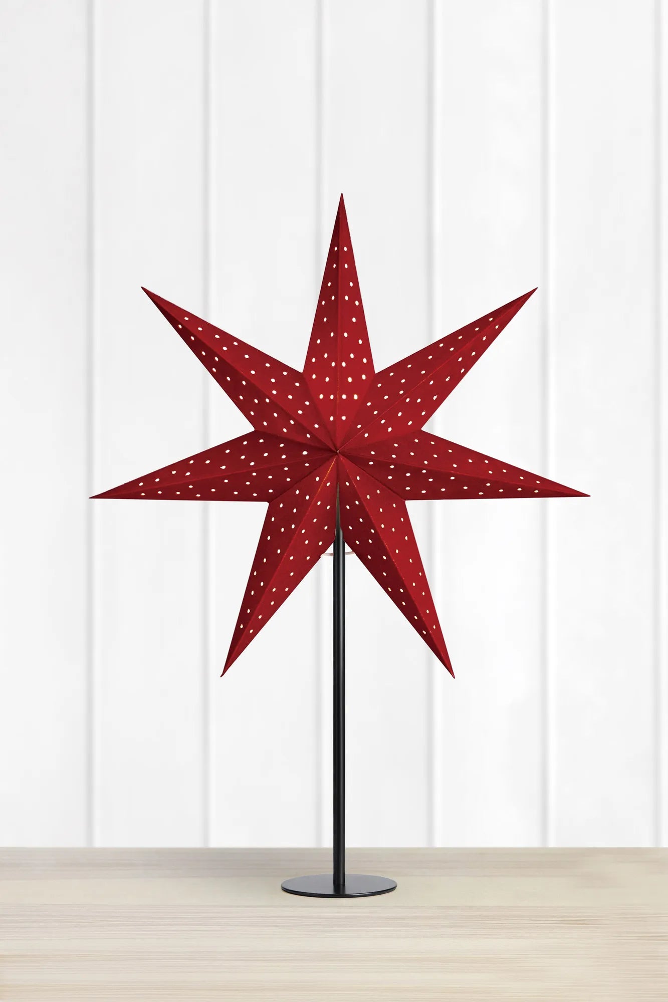 Clara svart julstjärna julbelysning stilren belysning | Clara black Christmas star light minimalist lighting | Clara schwarz