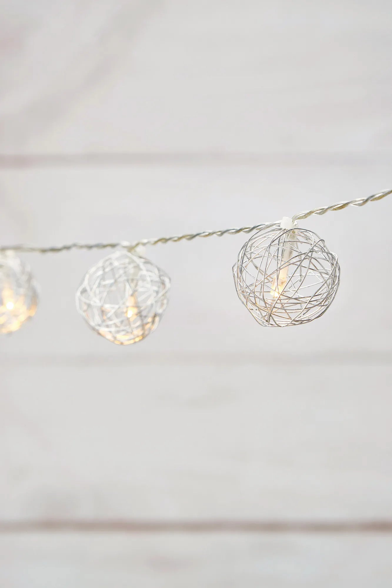 Zoo String Light silver