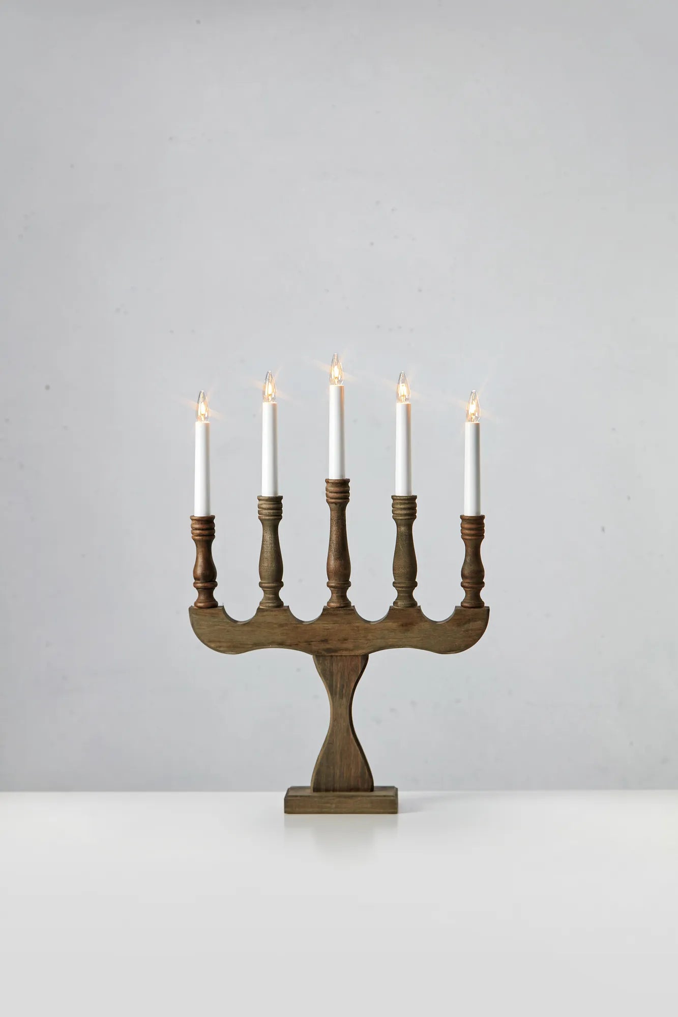 Svaneholm grå adventsljusstake julbelysning stilren belysning | Svaneholm grey advent candle holder minimalist | Svaneholm