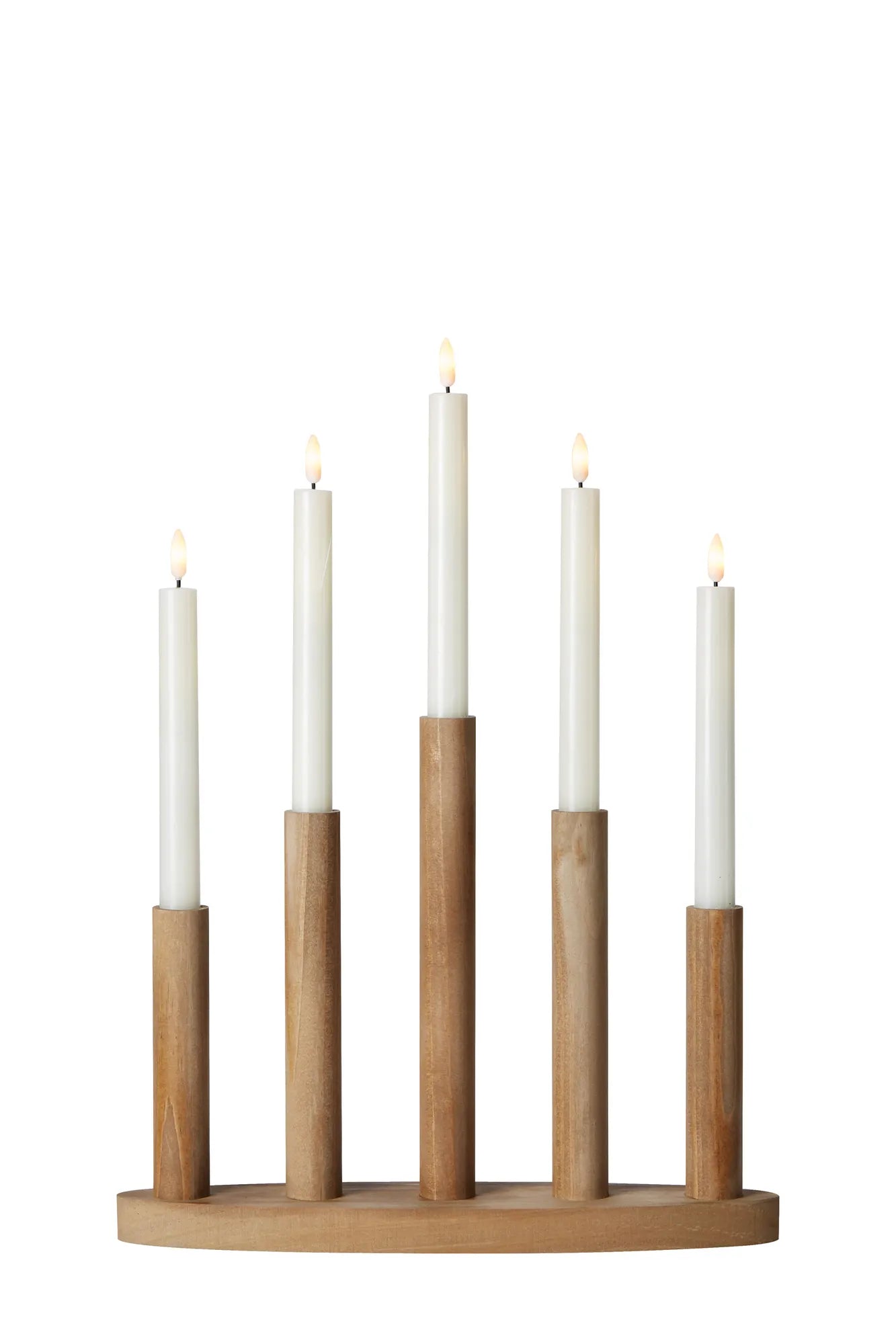 Miila Adventskerzenhalter Braun