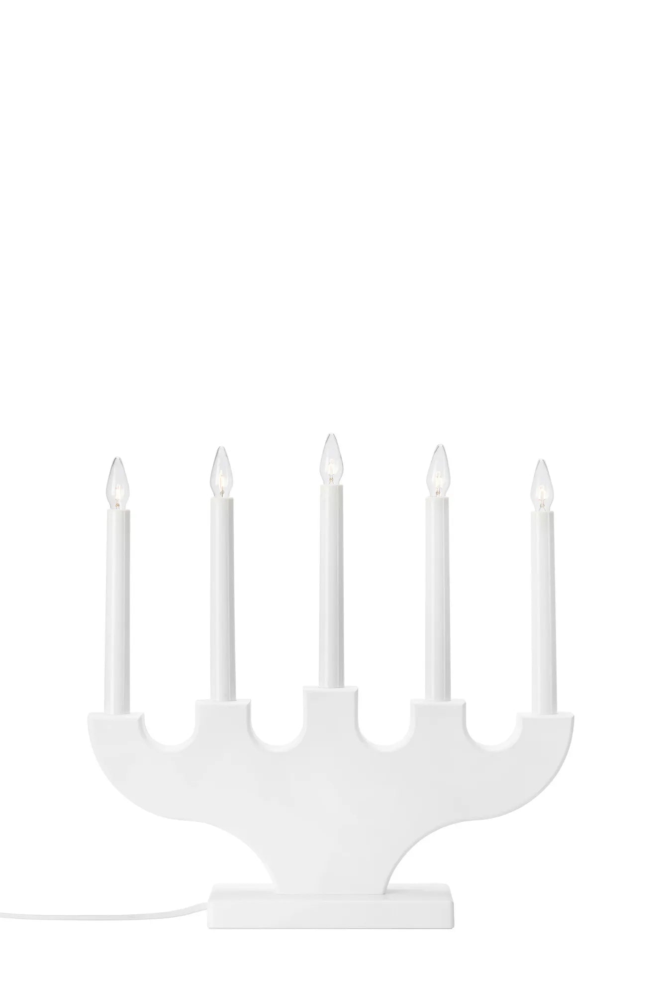 Spira Advent Candlestick White 35 cm