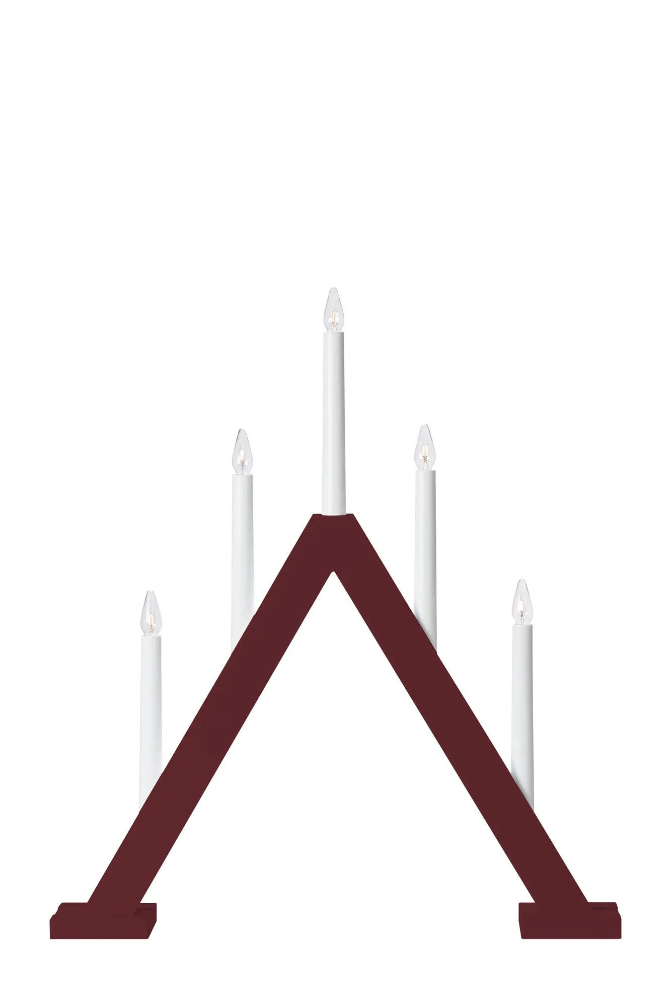 Ariele Advent Candlestick Red 52 cm