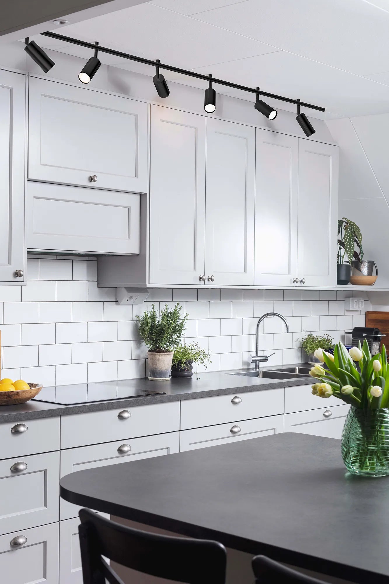 Expand svart taklampa 70 cm stilren belysning | Expand black | Expand schwarz Pendelleuchte minimalistische Beleuchtung