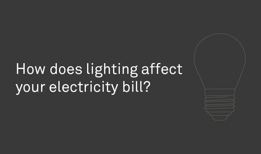 How does lighting affect your electricity bill?