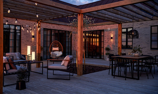 Extend the day with outdoor lighting