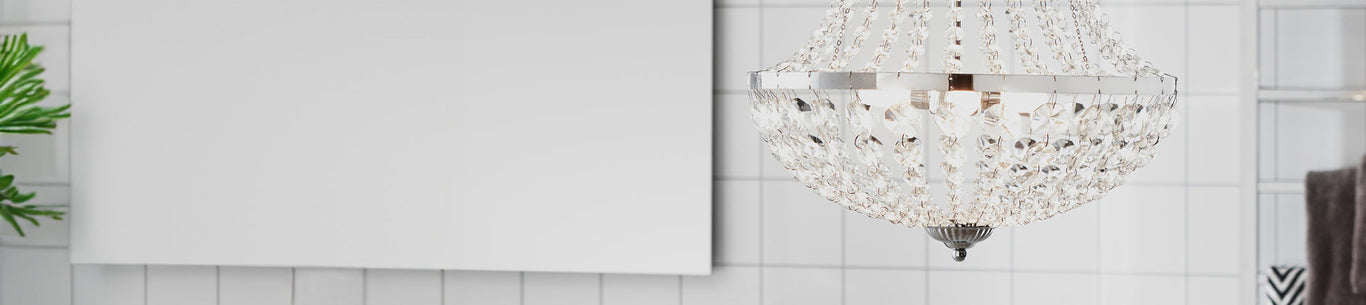 Bathroom lights crystal