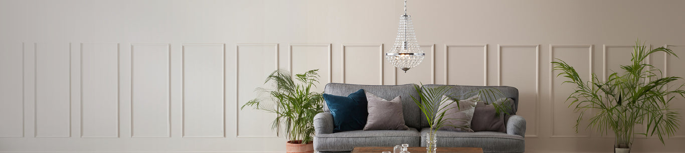 Kristallkronor nordisk stil för kök, vardagsrum – Chandeliers Nordic style for kitchen, living room – Kronleuchter nord