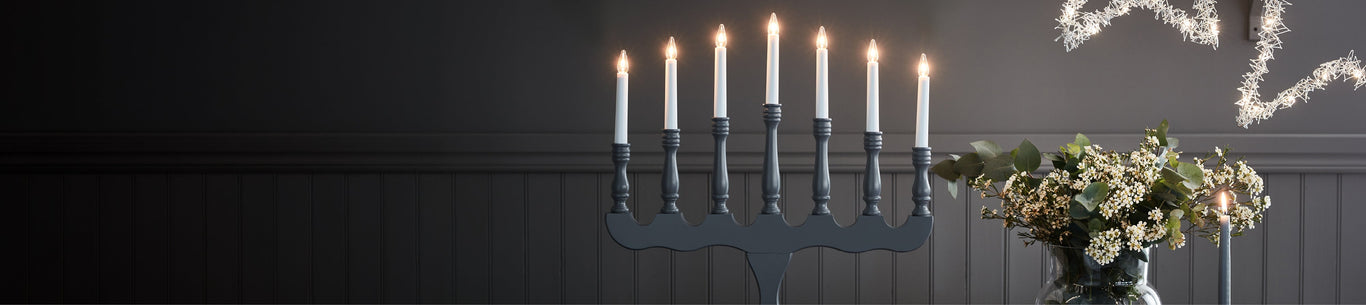 Stora ljusstakar för advent och jul – Large Advent candlesticks for Advent and Christmas – Large Advent candle