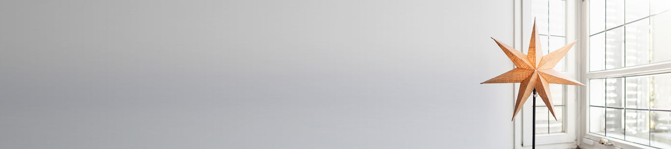 Stående julstjärnor för advent och jul – Standing Christmas stars for Advent and Christmas – Stehende Weihnachtssterne