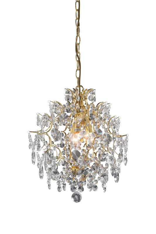 Rosendal guld taklampa 40 cm 100524 | Rosendal gold pendant lamp 100524 | Rosendal Gold Pendelleuchte 100524