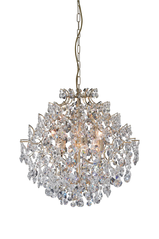 Rosendal guld taklampa 53 cm 100532 | Rosendal gold pendant lamp 100532 | Rosendal Gold Pendelleuchte 100532