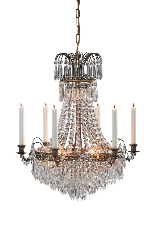 Läckö antik taklampa 57 cm 100649 | Läckö antique pendant lamp 100649 | Läckö antik Pendelleuchte 100649