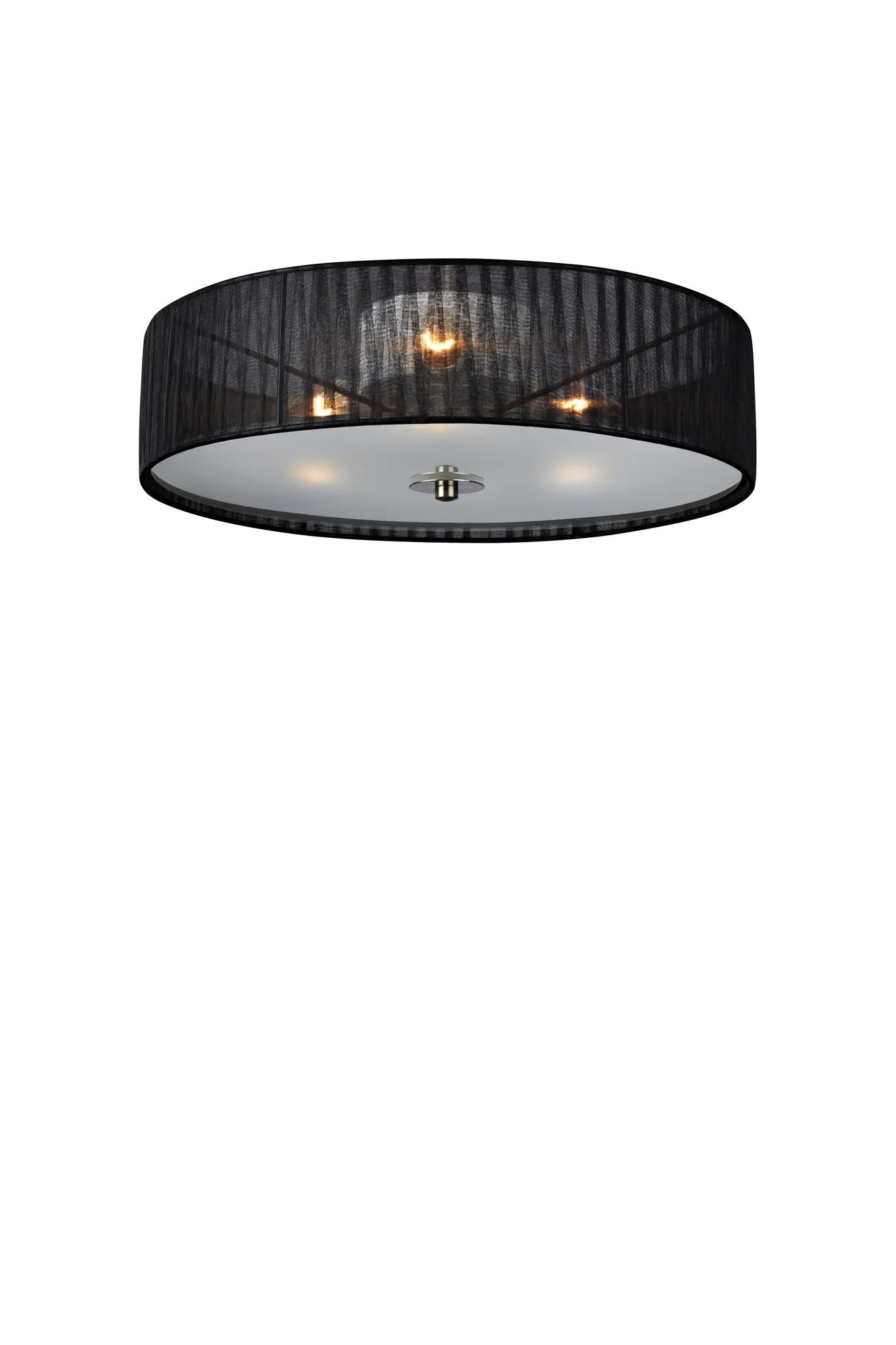 Byske svart plafond 40 cm 104884 | Byske black flush mount ceiling light 104884 | Byske schwarz Deckenleuchte 104884