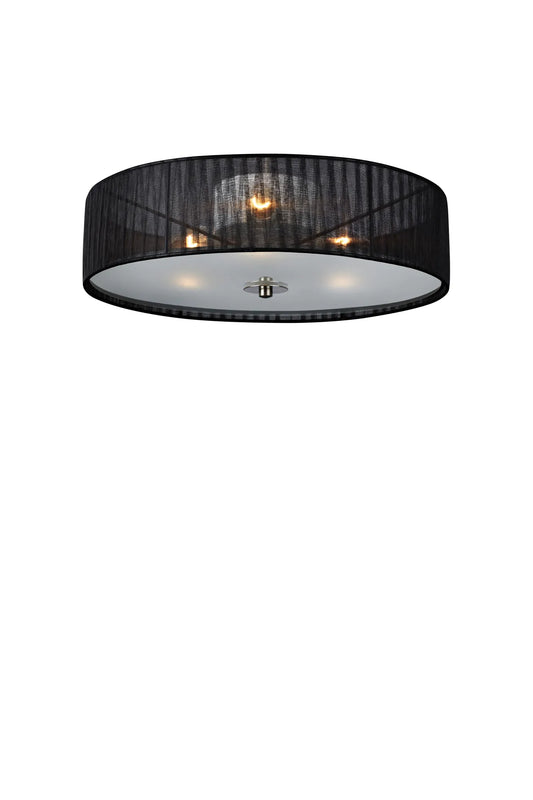 Byske svart plafond 40 cm 104884 | Byske black flush mount ceiling light 104884 | Byske schwarz Deckenleuchte 104884