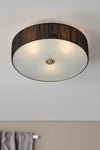 Byske svart plafond 40 cm belysning | Byske black flush mount ceiling light | Byske schwarz Deckenleuchte