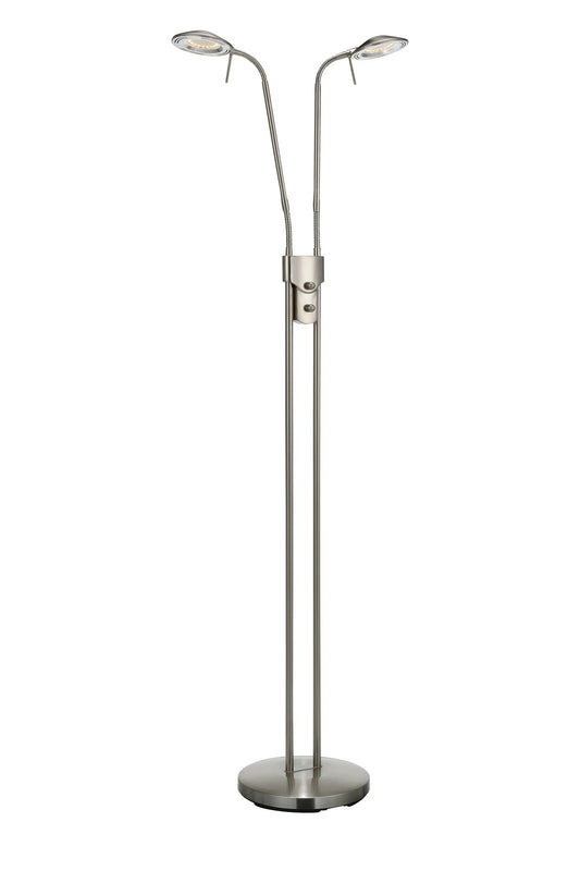 Hudson stål golvlampa 105583 | Hudson steel floor lamp 105583 | Hudson Stahl Stehlampe 105583