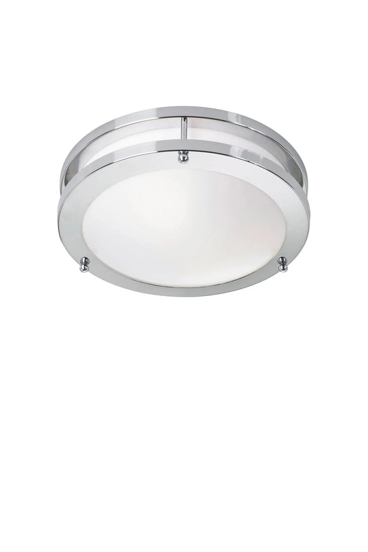 Täby krom plafond 25 cm 105621 | Täby chrome flush mount ceiling light 105621 | Täby Chrom Deckenleuchte 105621