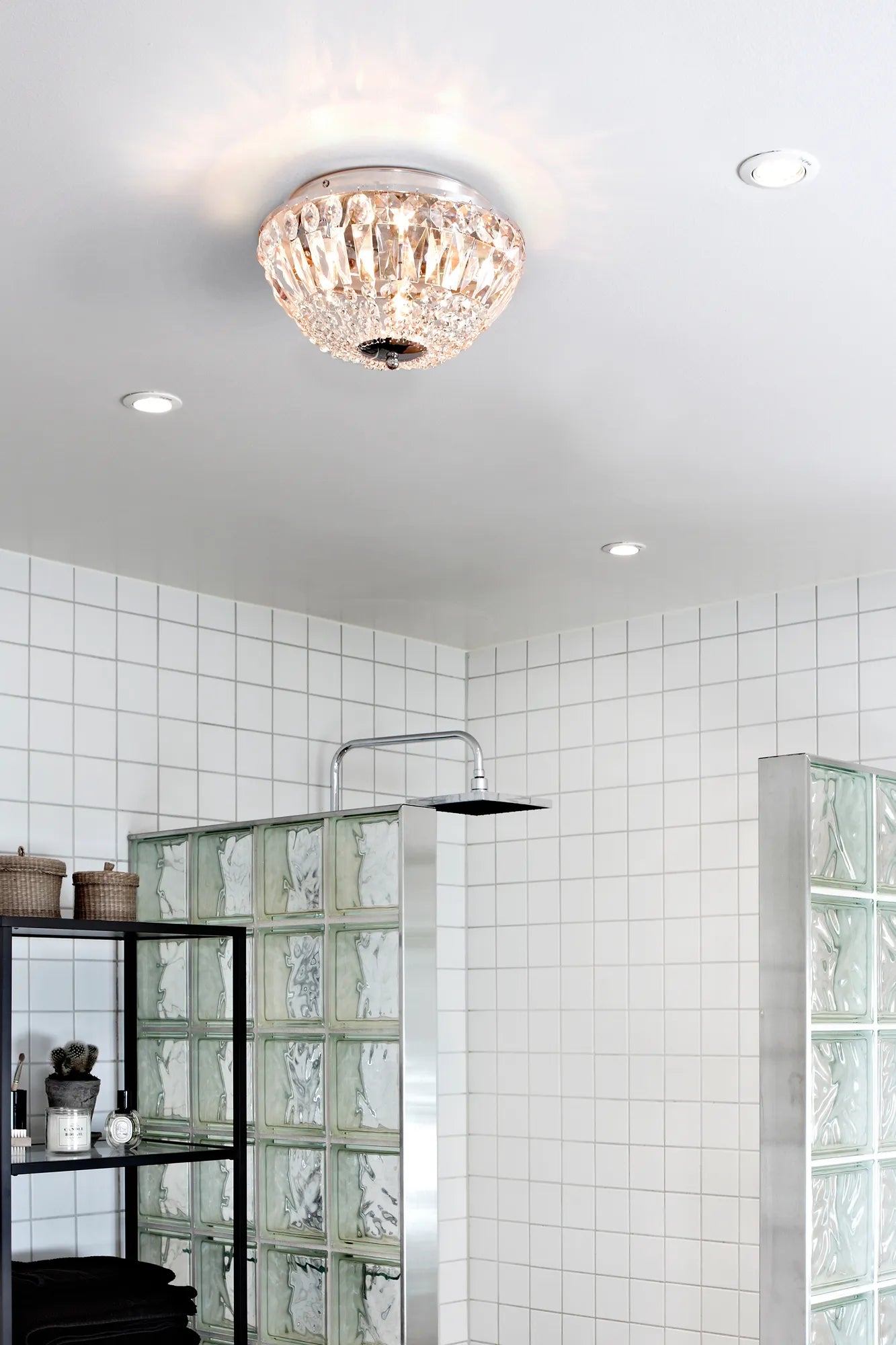 Estelle krom taklampa belysning | Estelle chrome pendant lamp | Estelle Chrom Pendelleuchte