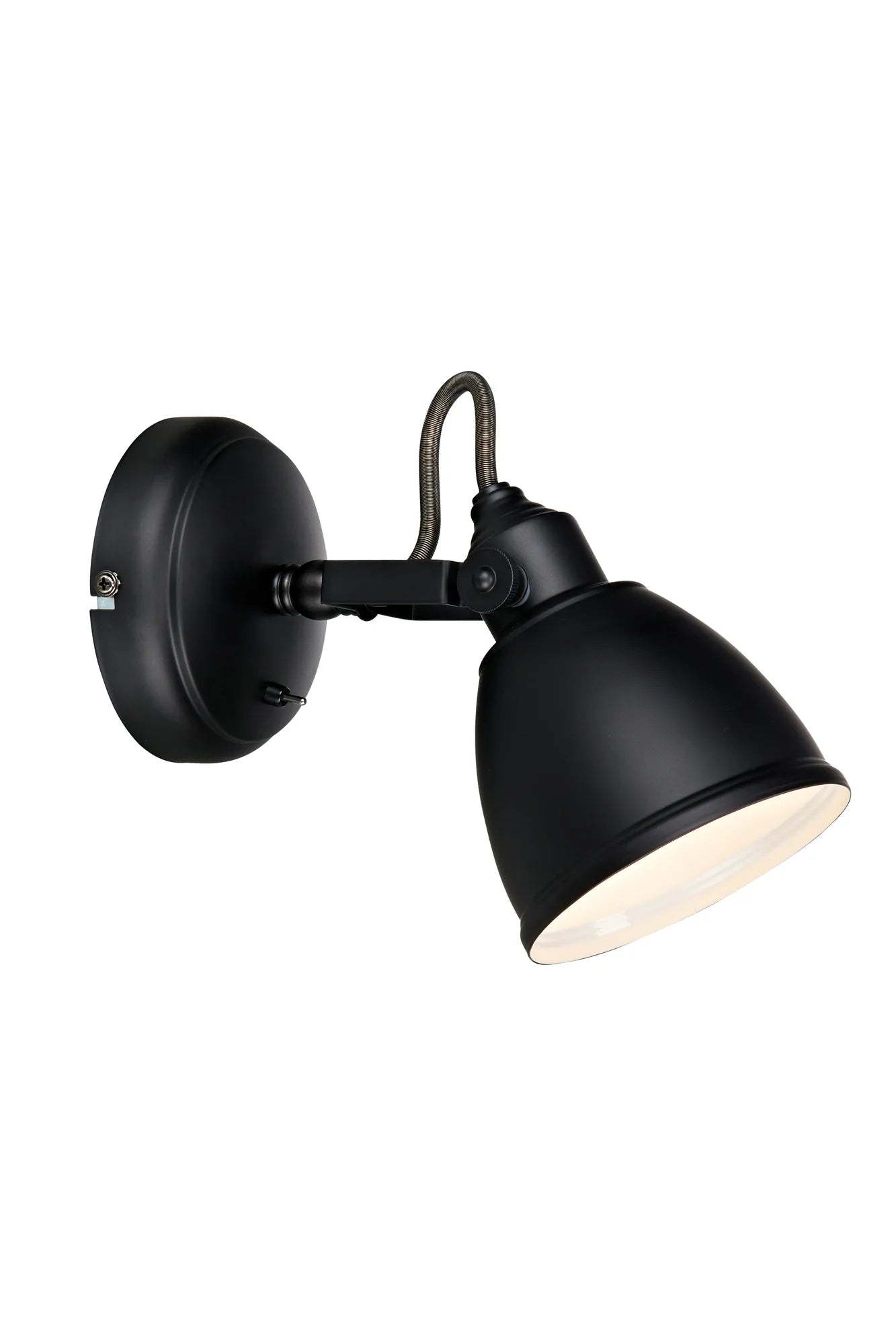 Fjällbacka svart vägglampa 105814 | Fjällbacka black wall lamp 105814 | Fjällbacka schwarz Wandleuchte 105814